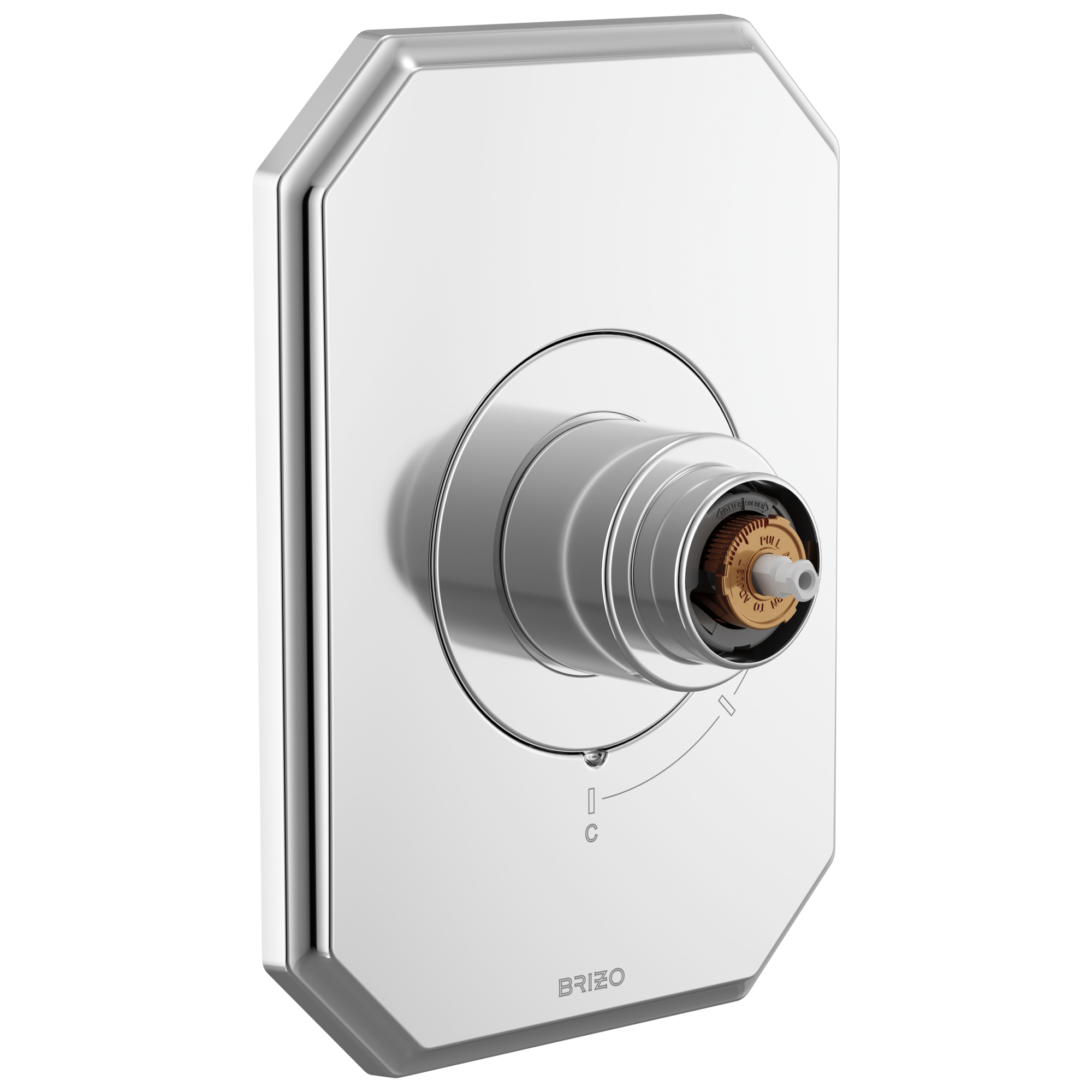Brizo Beauclere™ Pressure Balance Valve Only Trim - Less Handle