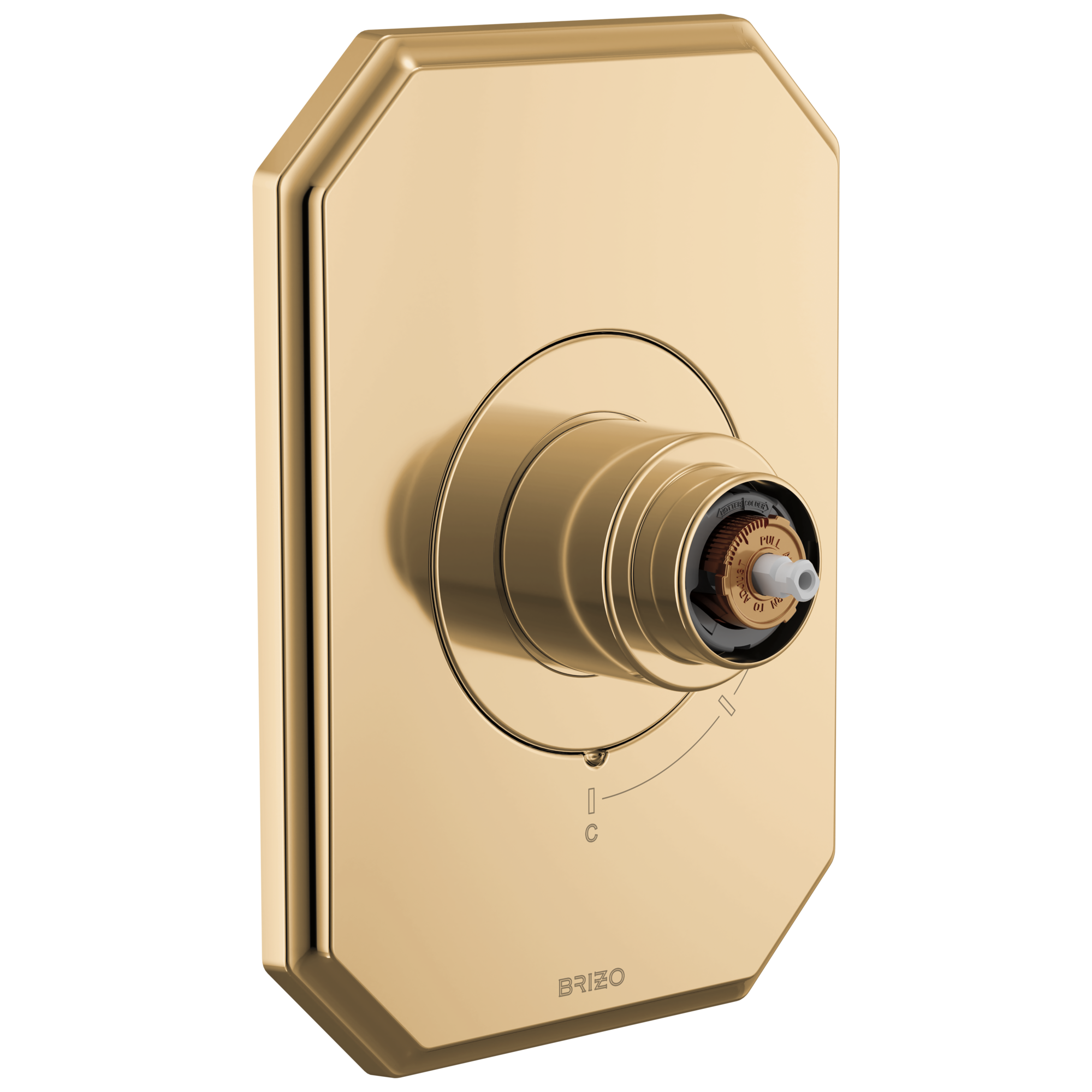 Brizo Beauclere™ Pressure Balance Valve Only Trim - Less Handle