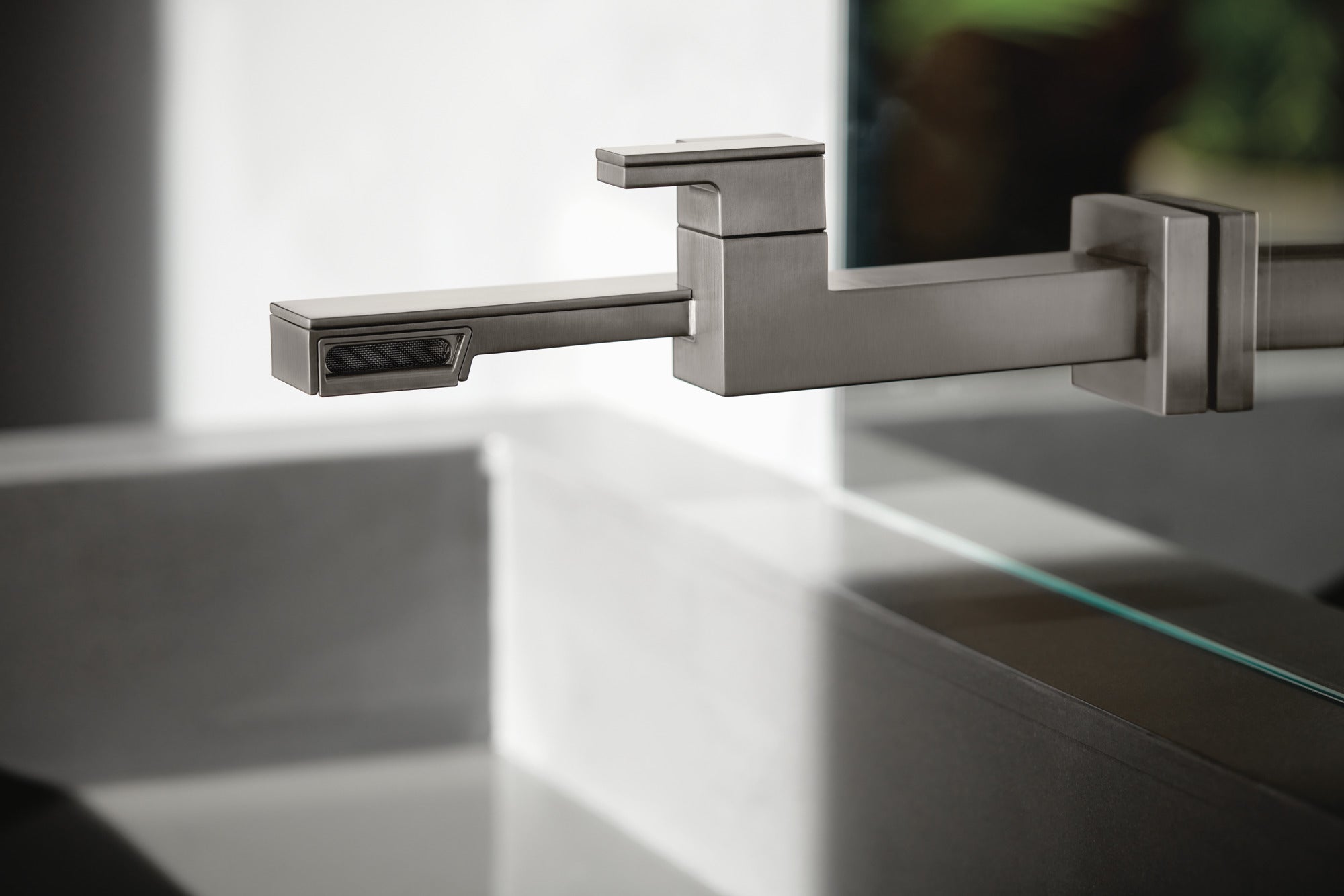 Brizo Frank Lloyd Wright® Single-Handle Wall Mount Lavatory Faucet 1.2 GPM