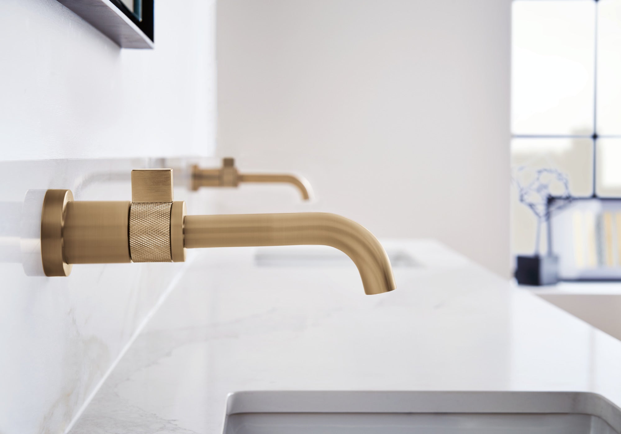 Brizo Litze® Single-Handle Wall Mount Lavatory Faucet 1.5 GPM