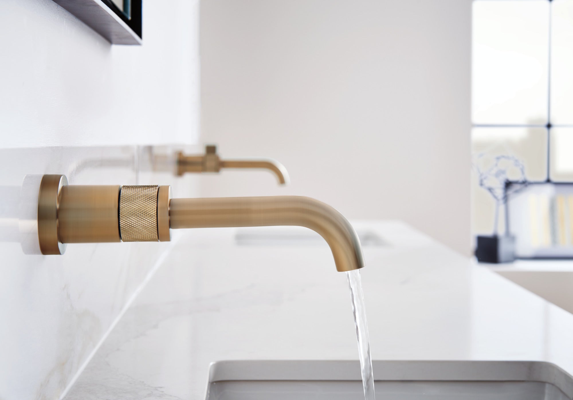 Brizo Litze® Single-Handle Wall Mount Lavatory Faucet 1.5 GPM