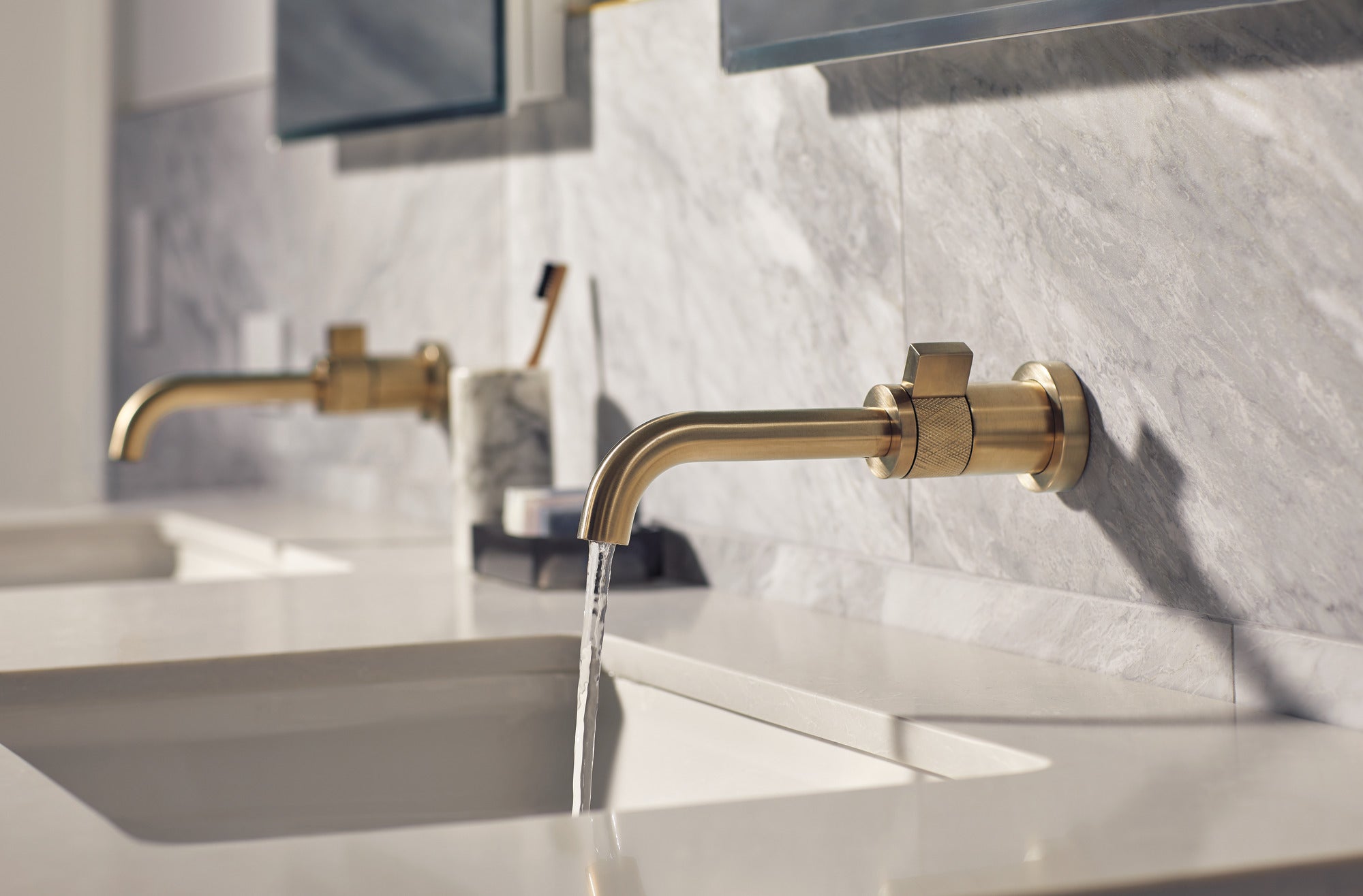 Brizo Litze® Single-Handle Wall Mount Lavatory Faucet 1.5 GPM