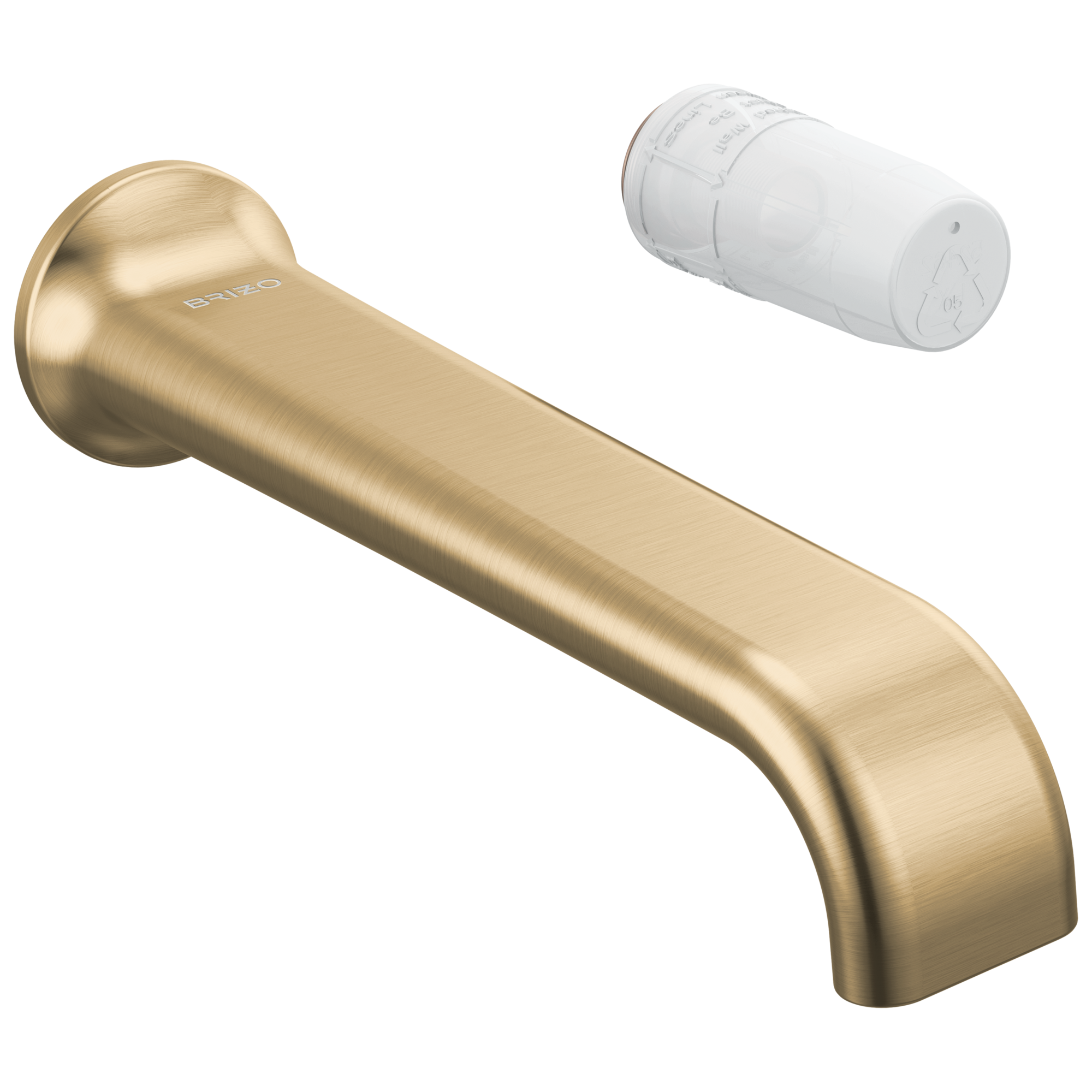 Brizo Allaria® Two-Hole, Single-Handle Wall Mount Lavatory Faucet - Less Handle 1.2 GPM