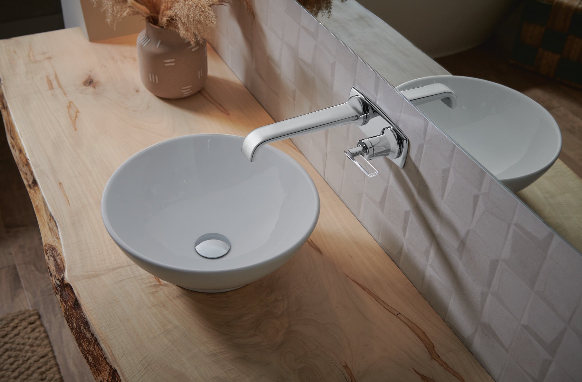 Brizo Allaria® Two-Hole, Single-Handle Wall Mount Lavatory Faucet Lever Handle Kit