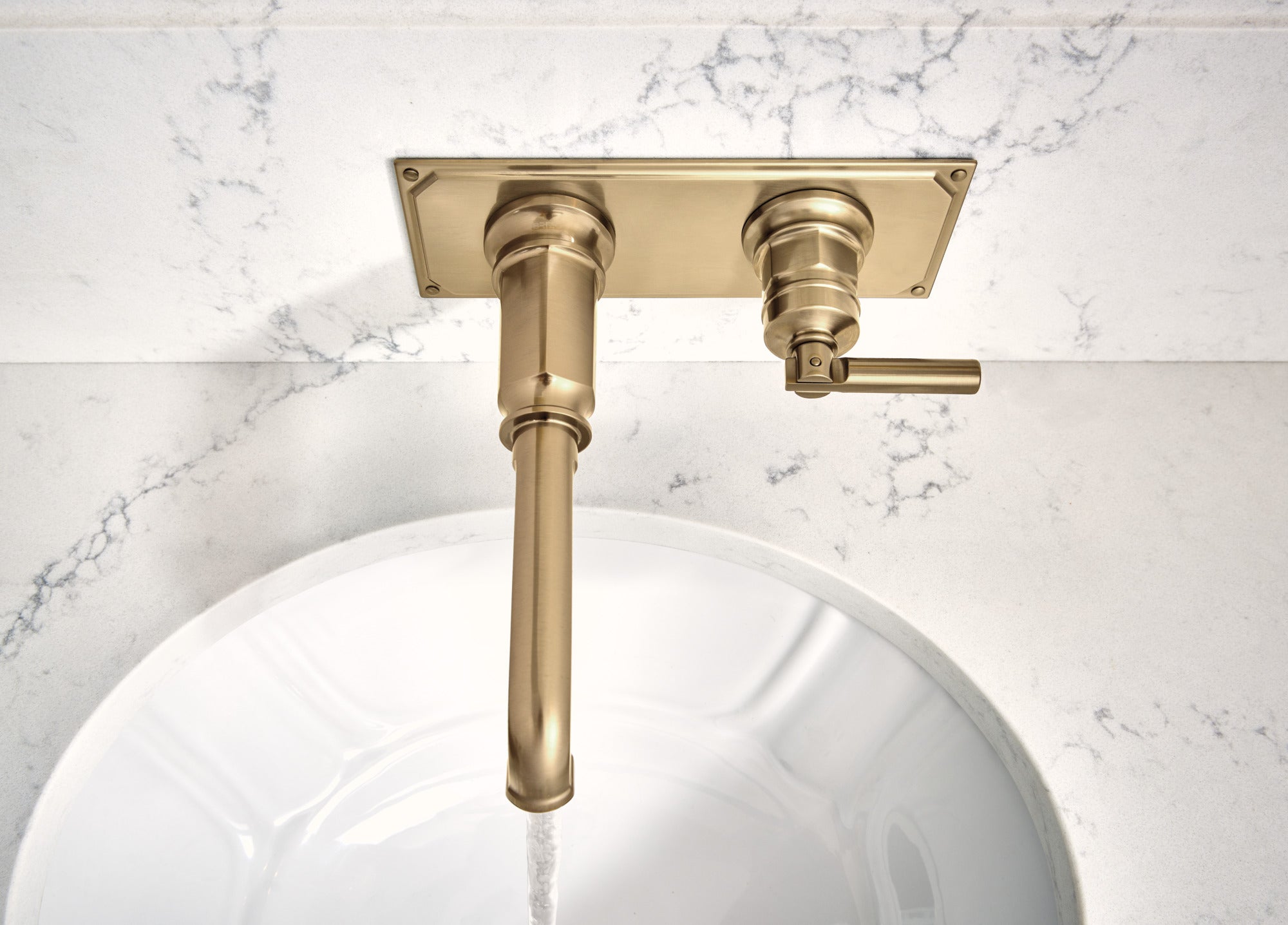 Brizo Invari® Wallmount Lavatory Escutcheon Plate