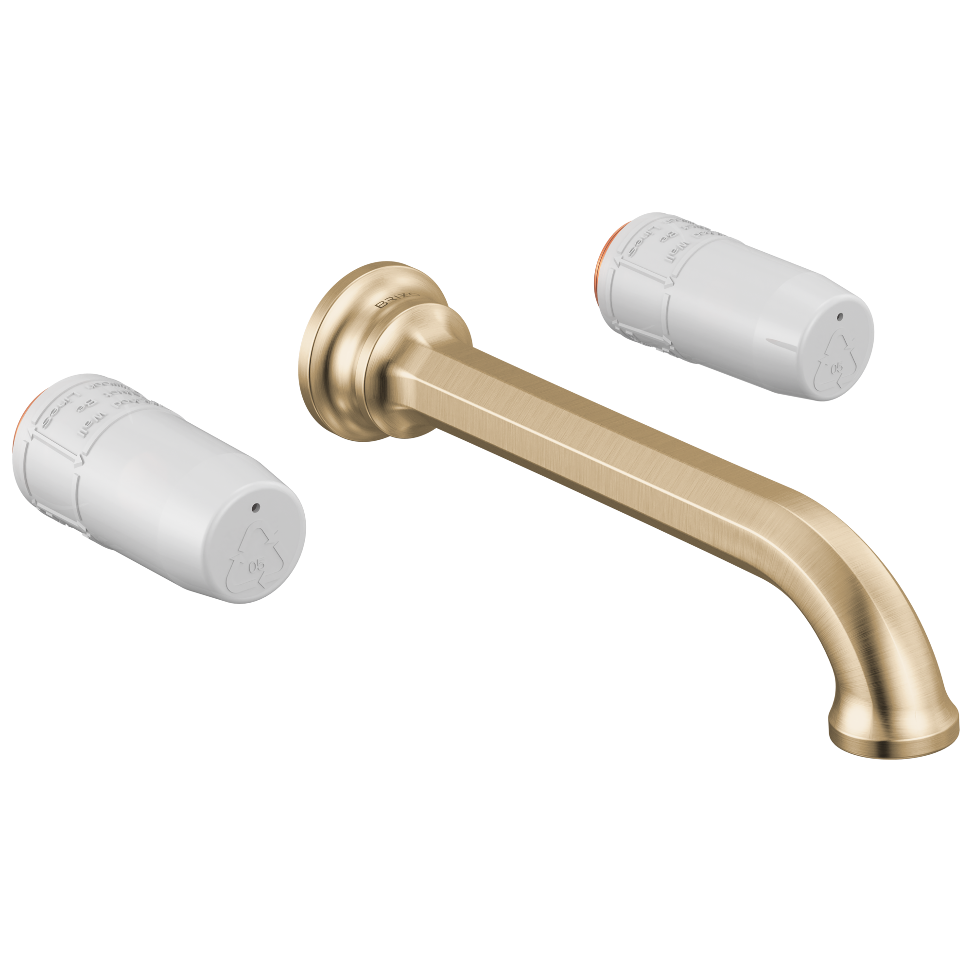 Brizo Beauclere™ Two-Handle Wall Mount Lavatory Faucet - Less Handles 1.2 GPM