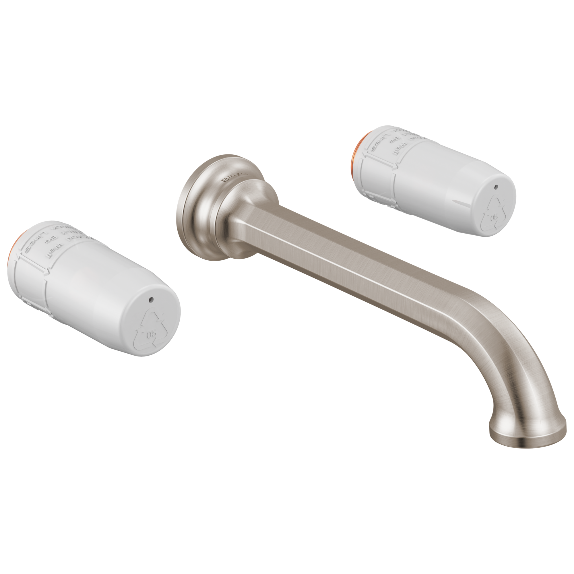 Brizo Beauclere™ Two-Handle Wall Mount Lavatory Faucet - Less Handles 1.2 GPM