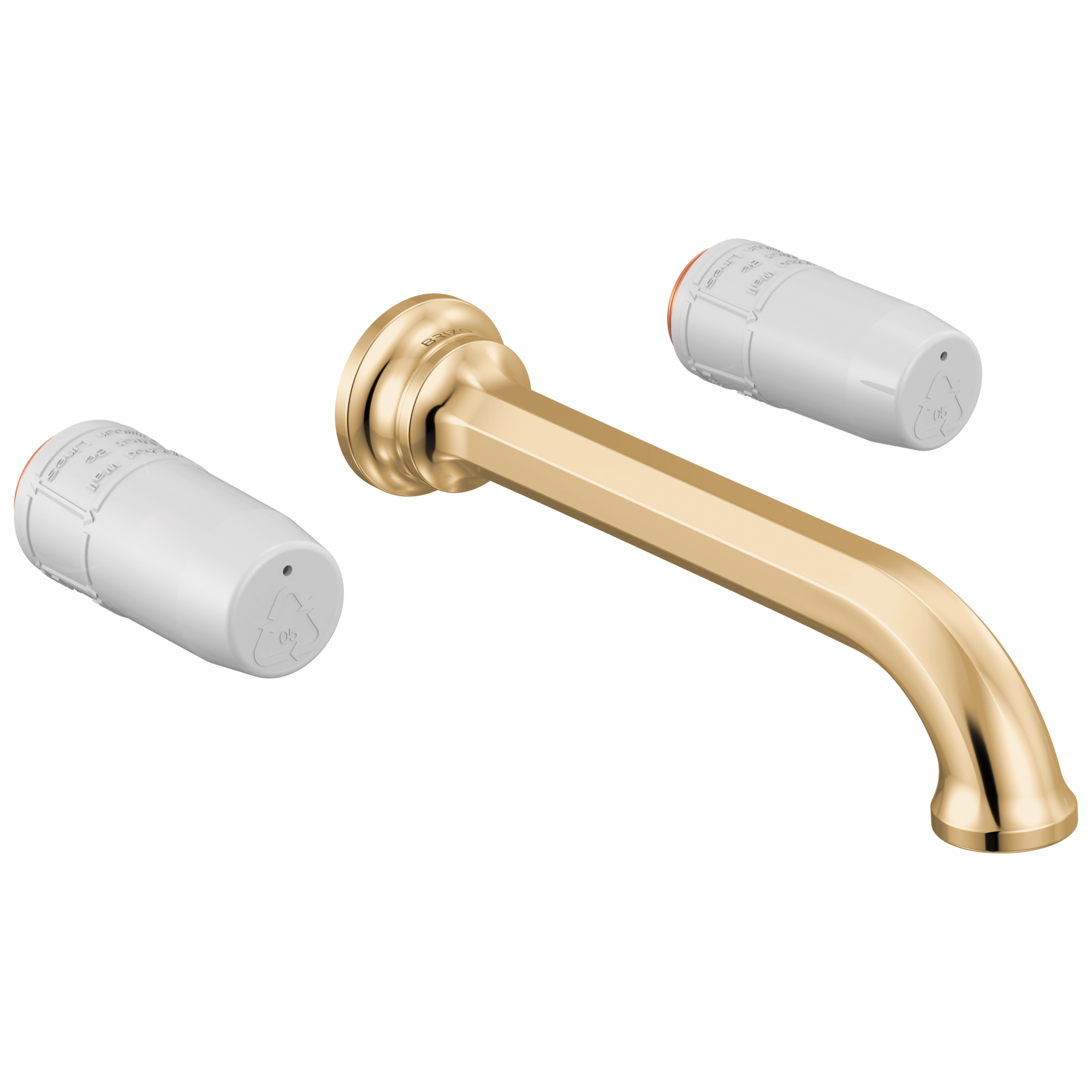 Brizo Beauclere™ Two-Handle Wall Mount Lavatory Faucet - Less Handles 1.2 GPM