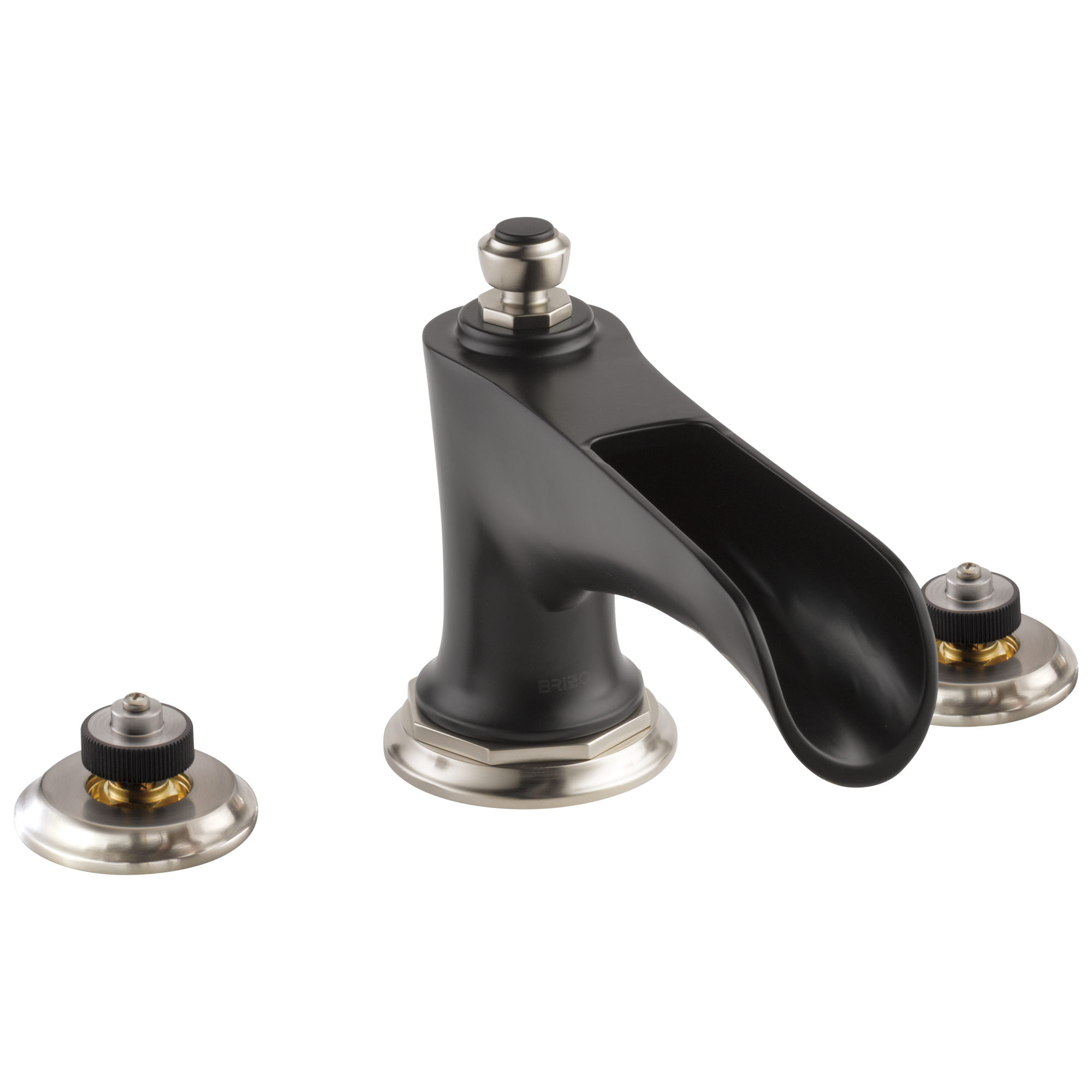 Brizo Rook® Roman Tub with Channel Spout - Less Handles