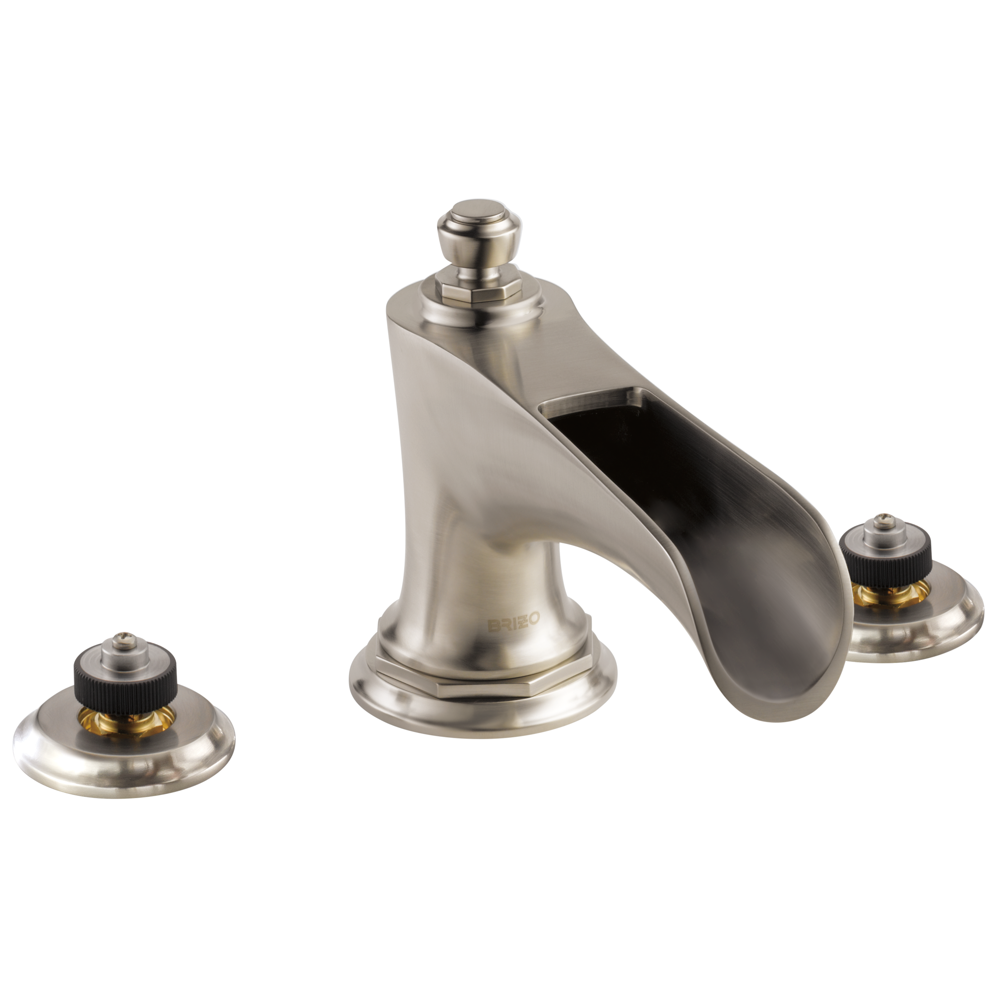 Brizo Rook® Roman Tub with Channel Spout - Less Handles