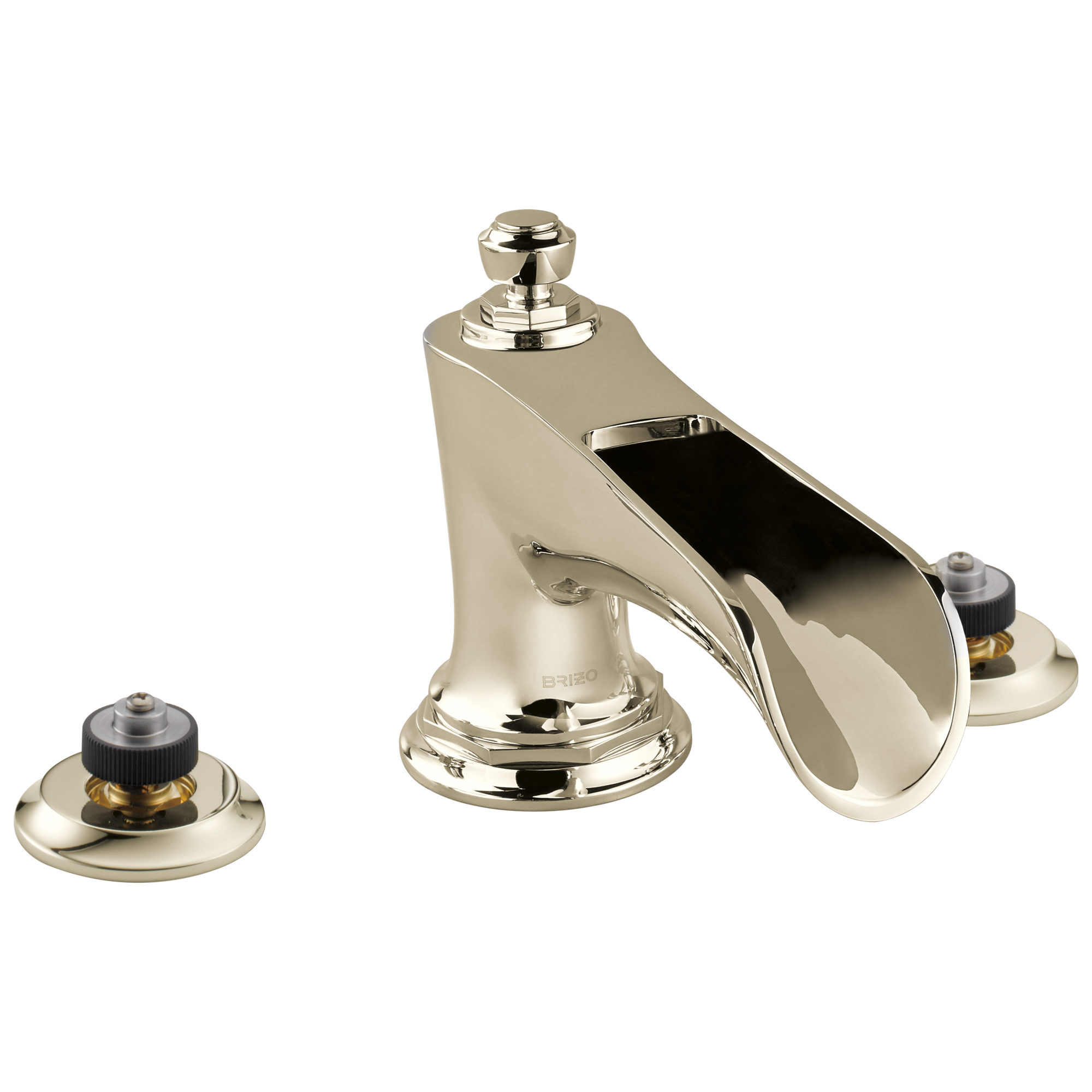 Brizo Rook® Roman Tub with Channel Spout - Less Handles