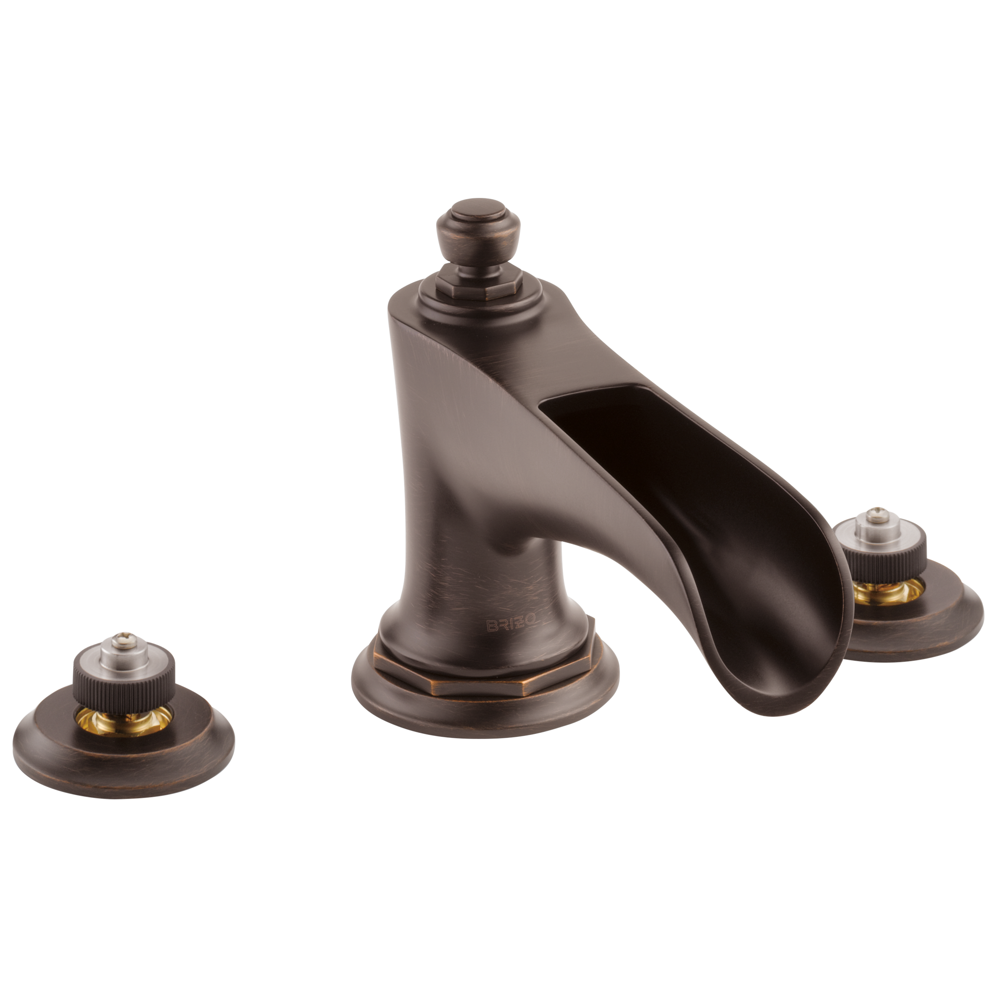 Brizo Rook® Roman Tub with Channel Spout - Less Handles