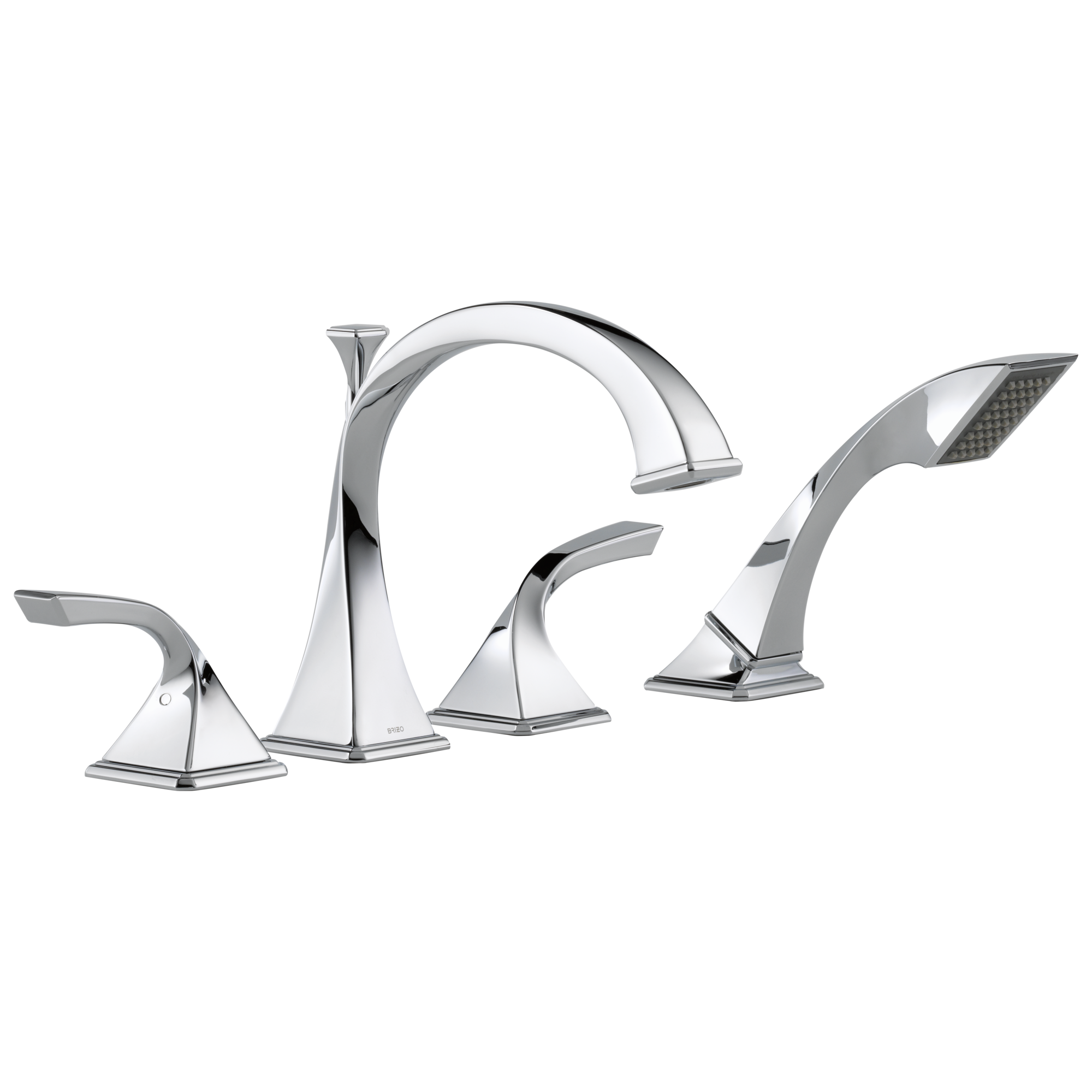 Brizo Virage® Roman Tub Faucet with Hand Shower