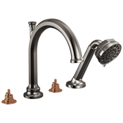 Brizo Beauclere™ Roman Tub Faucet With Handshower - Less Handles