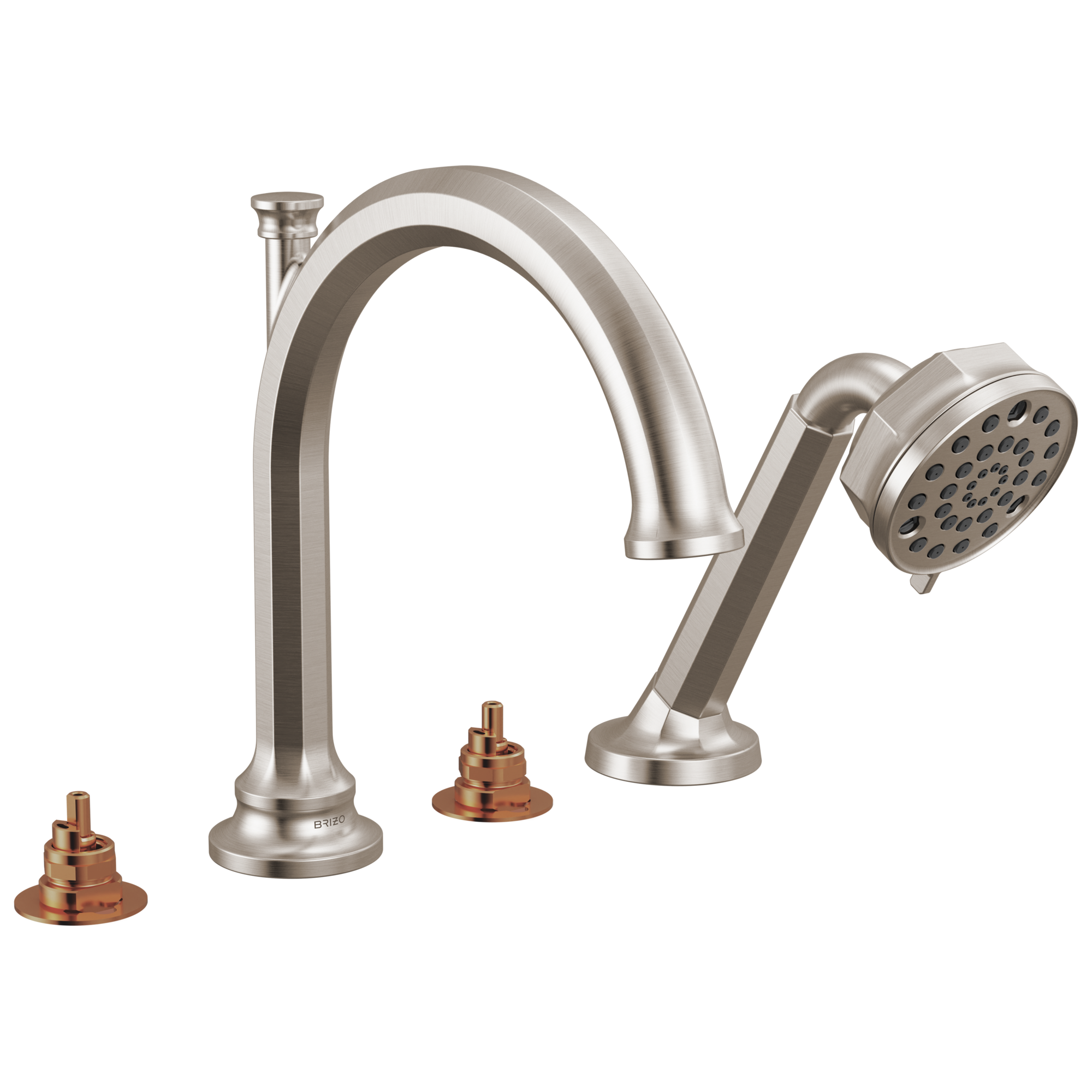 Brizo Beauclere™ Roman Tub Faucet With Handshower - Less Handles