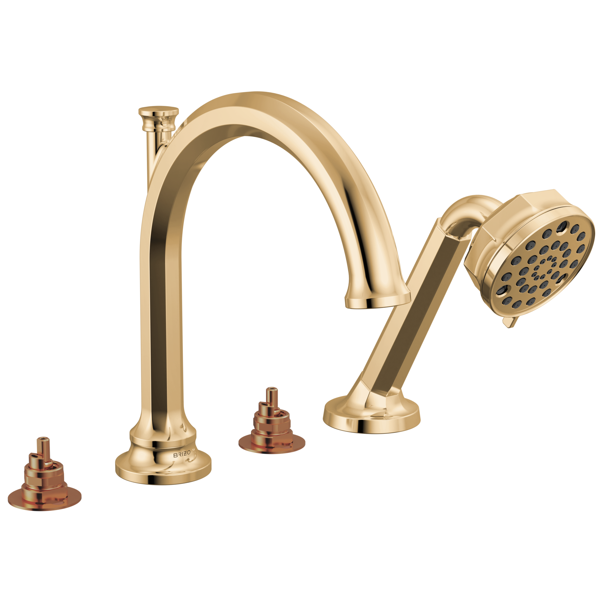 Brizo Beauclere™ Roman Tub Faucet With Handshower - Less Handles