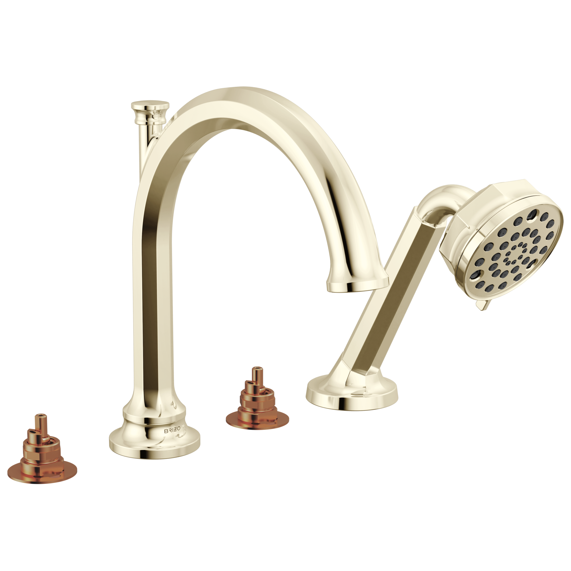 Brizo Beauclere™ Roman Tub Faucet With Handshower - Less Handles
