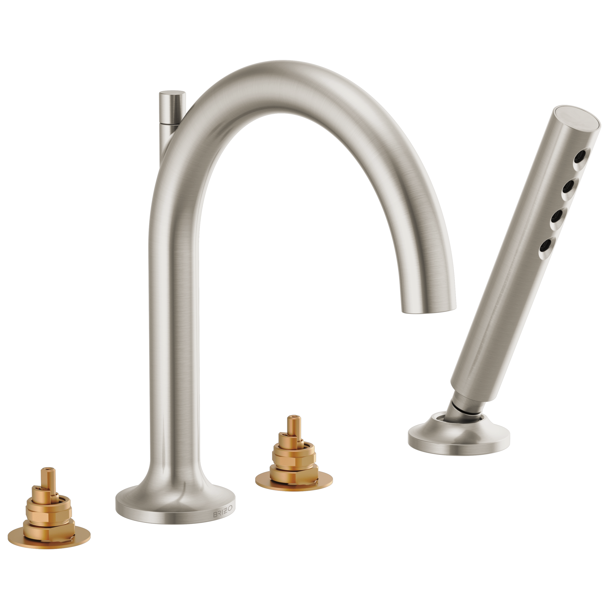Brizo Odin® Roman Tub Faucet with Handshower - Less Handles