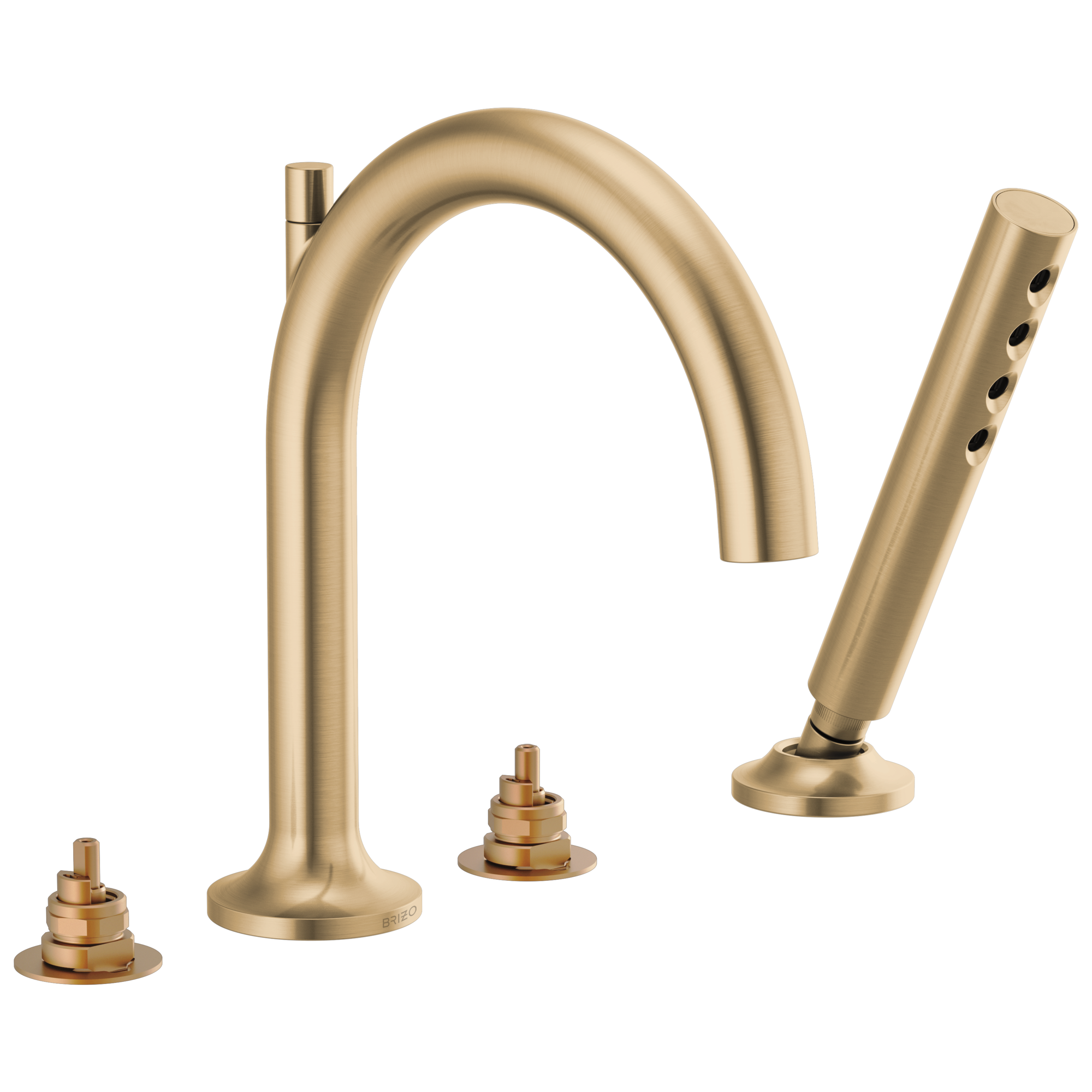 Brizo Odin® Roman Tub Faucet with Handshower - Less Handles