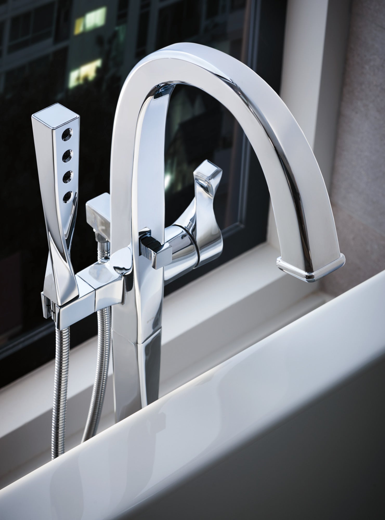 Brizo Virage® Single-Handle Freestanding Tub Filler