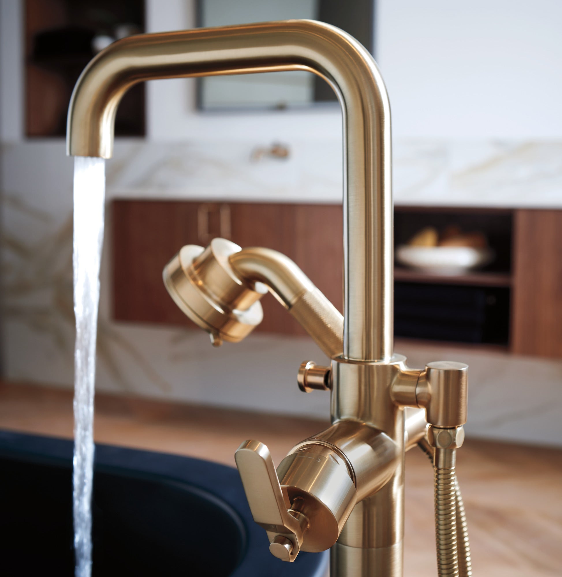 Brizo Litze® Single-Handle Freestanding Tub Filler - Less Handle