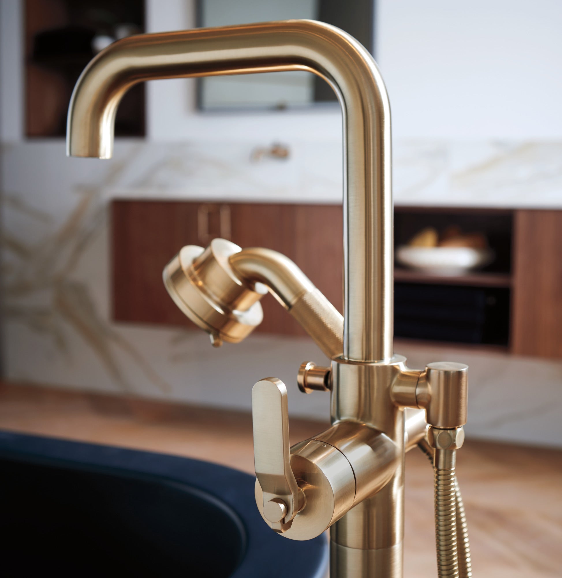 Brizo Litze® Single-Handle Freestanding Tub Filler - Less Handle
