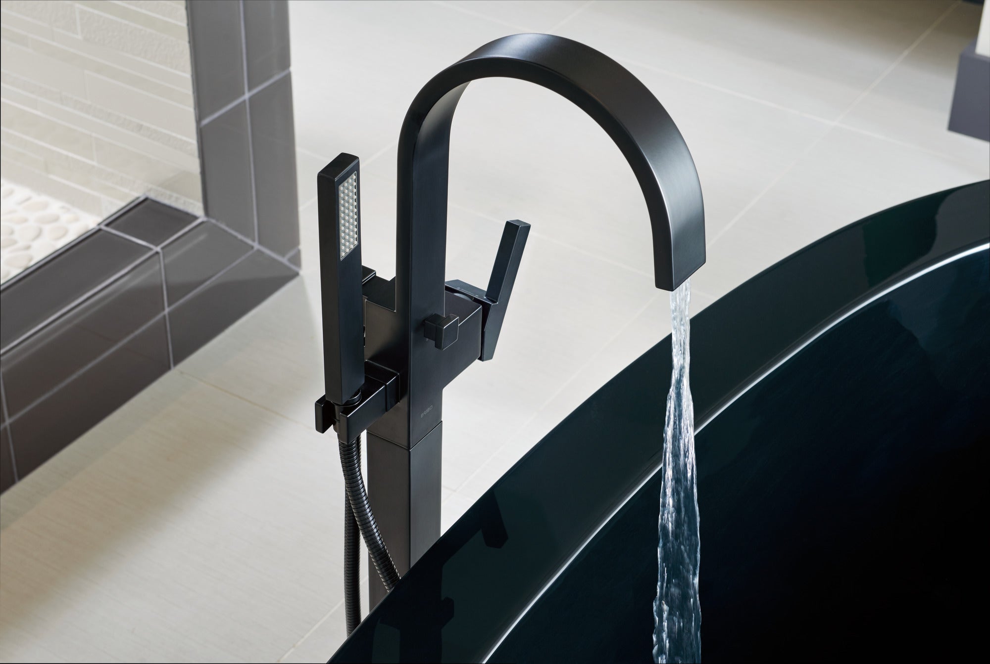 Brizo Siderna® Single-Handle Freestanding Tub Filler