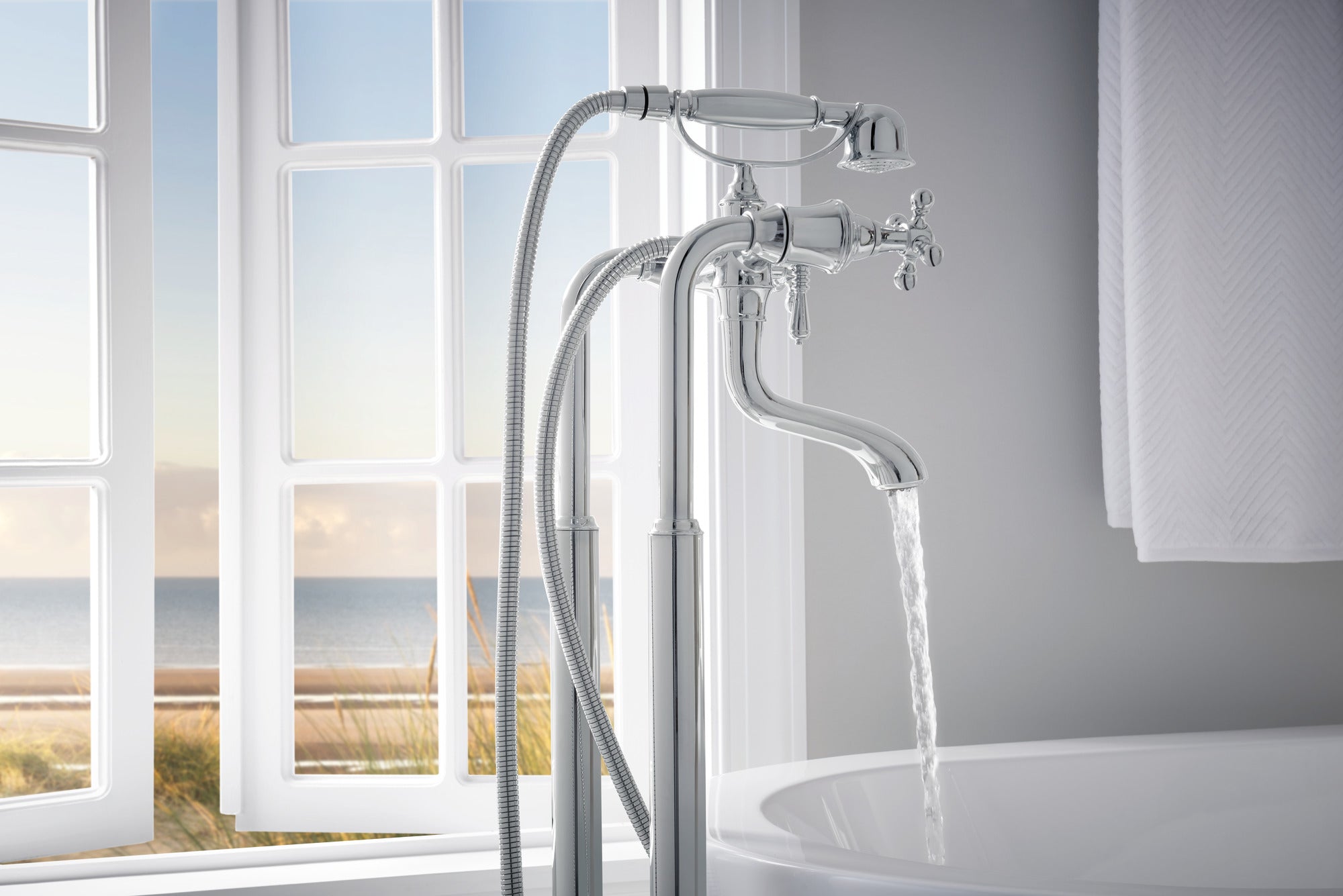 Brizo Brizo Traditional Floor Mount Tub Filler Risers