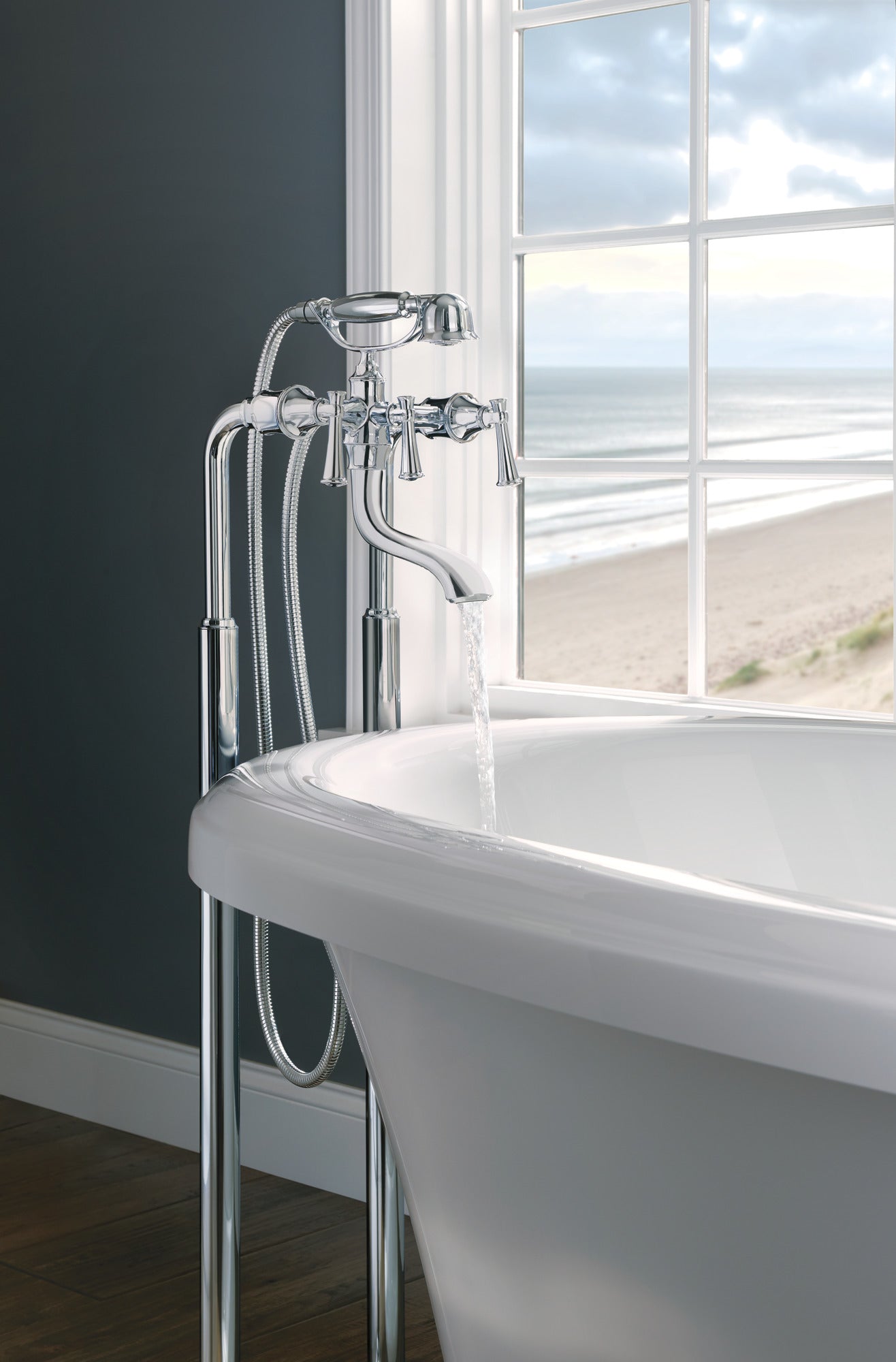Brizo Brizo Traditional Floor Mount Tub Filler Risers