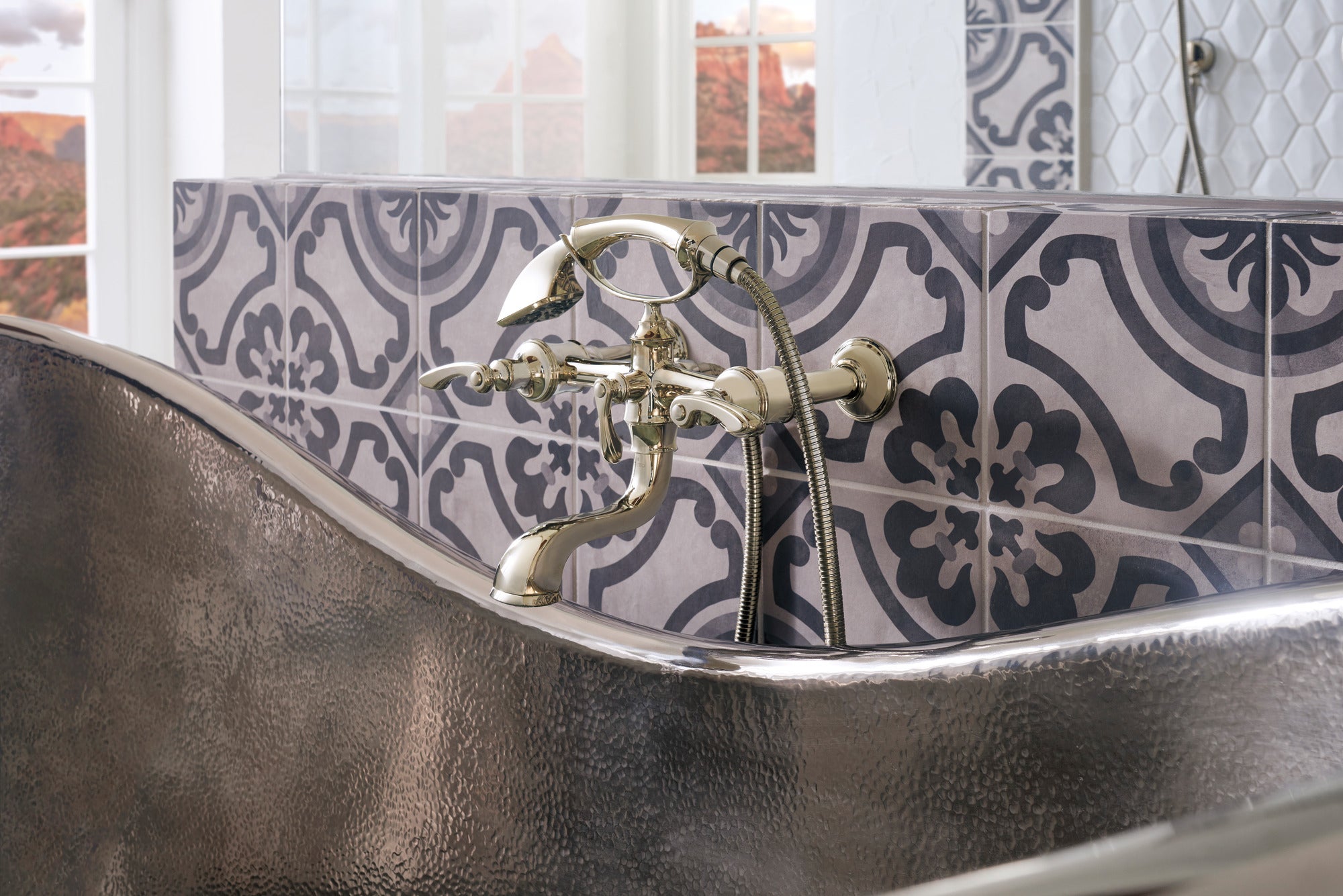 Brizo Brizo Traditional WALL MOUNT TUB FILLER UNIONS