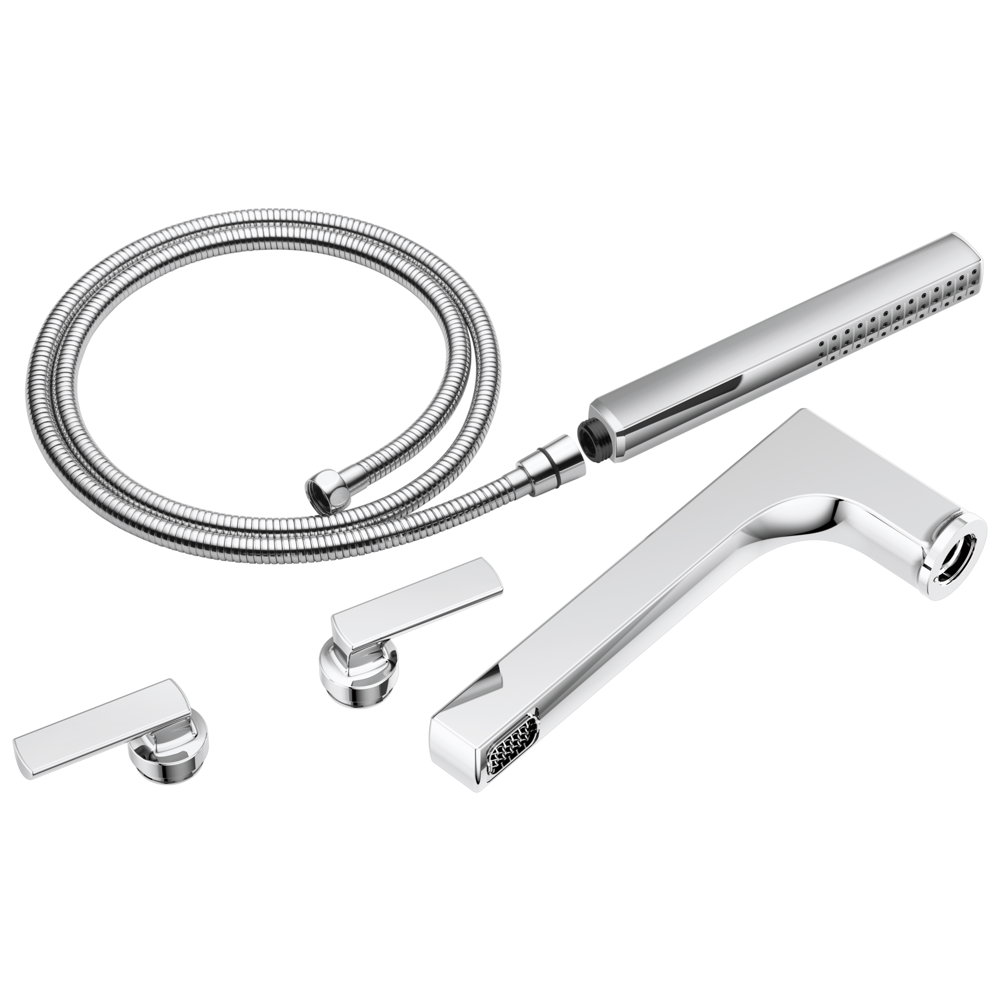 Brizo Kintsu® Two-Handle Tub Filler Trim Kit with Lever Handles