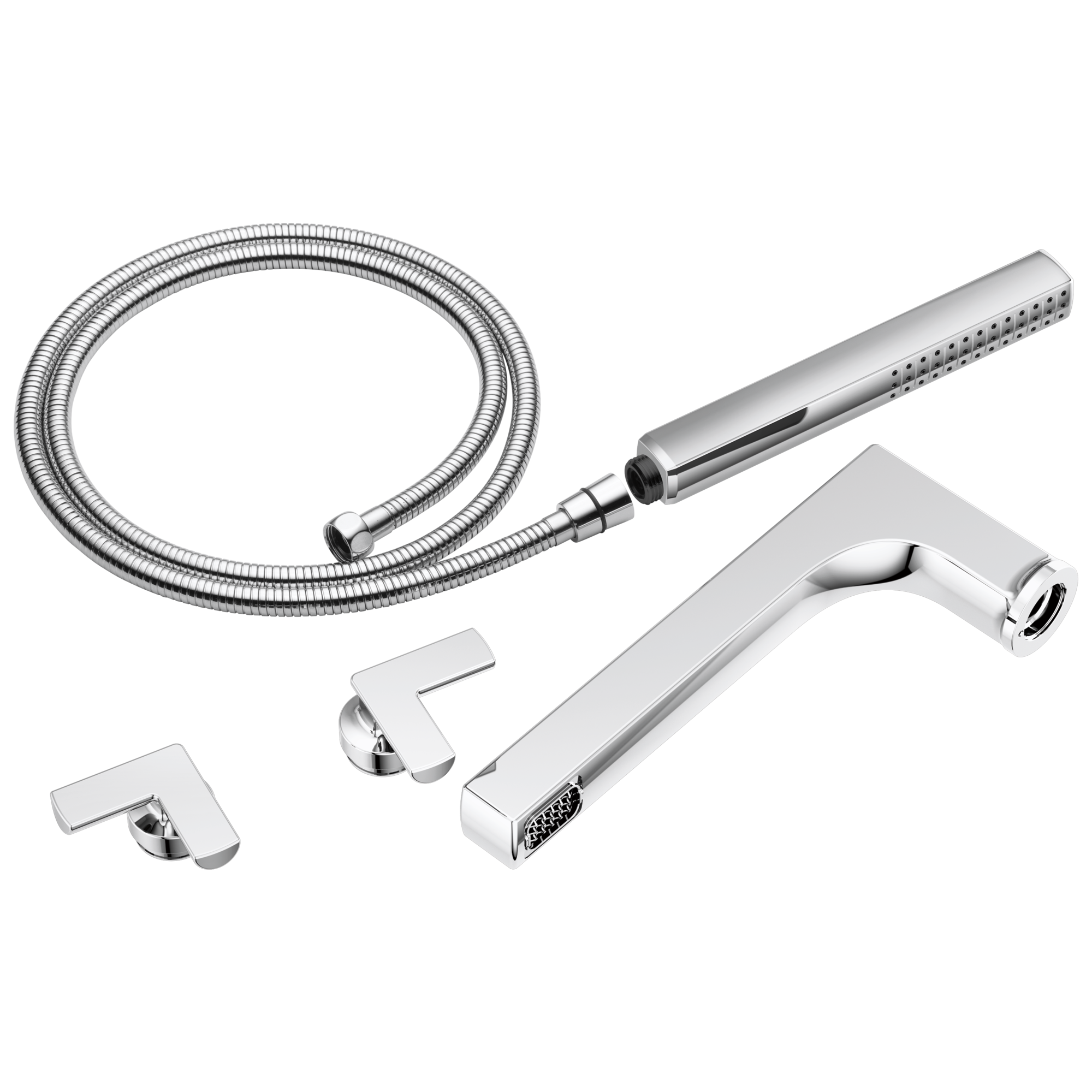 Brizo Kintsu® Two-Handle Tub Filler Trim Kit with Cross Handles