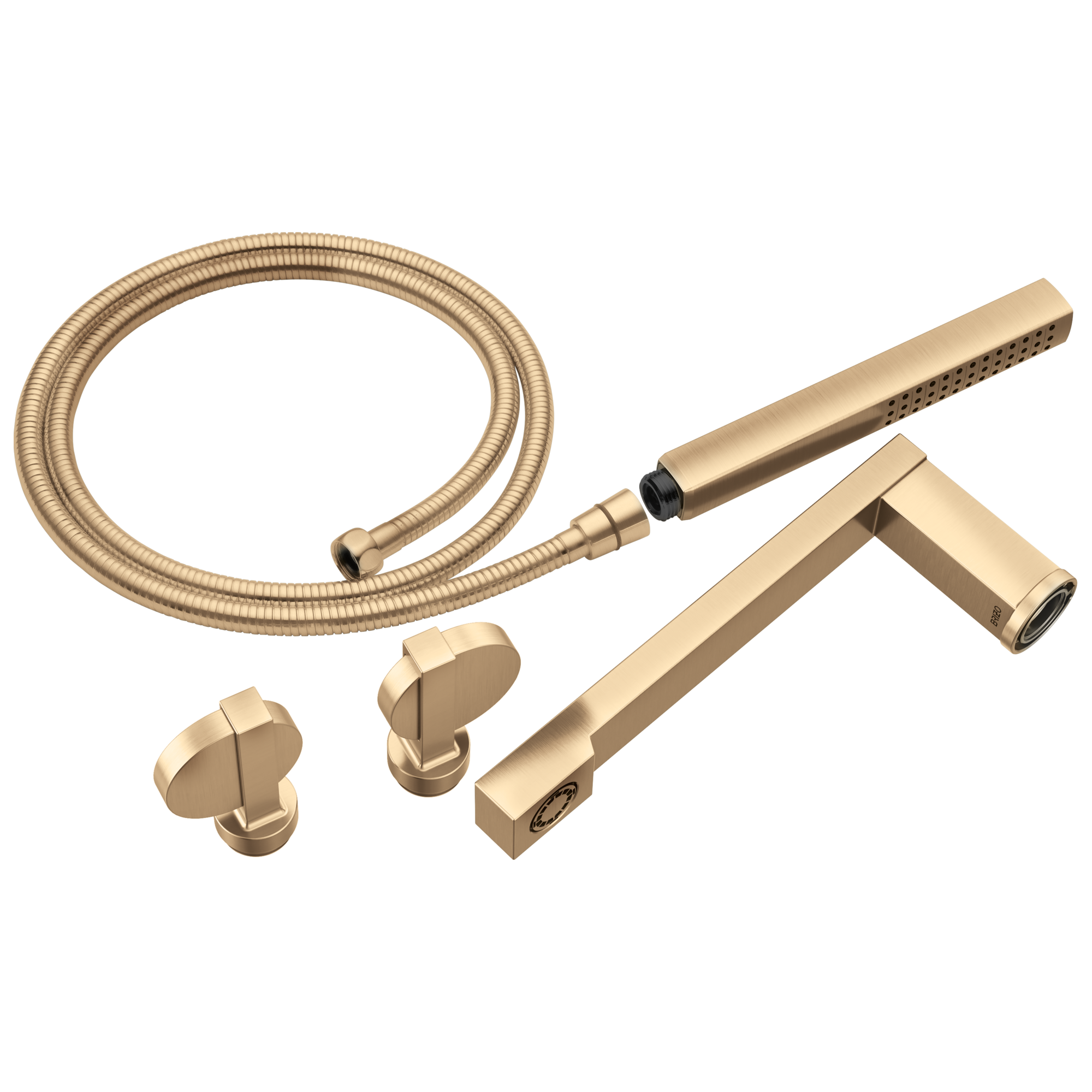 Brizo Frank Lloyd Wright® Two-Handle Tub Filler Trim Kit with Lunar Handles