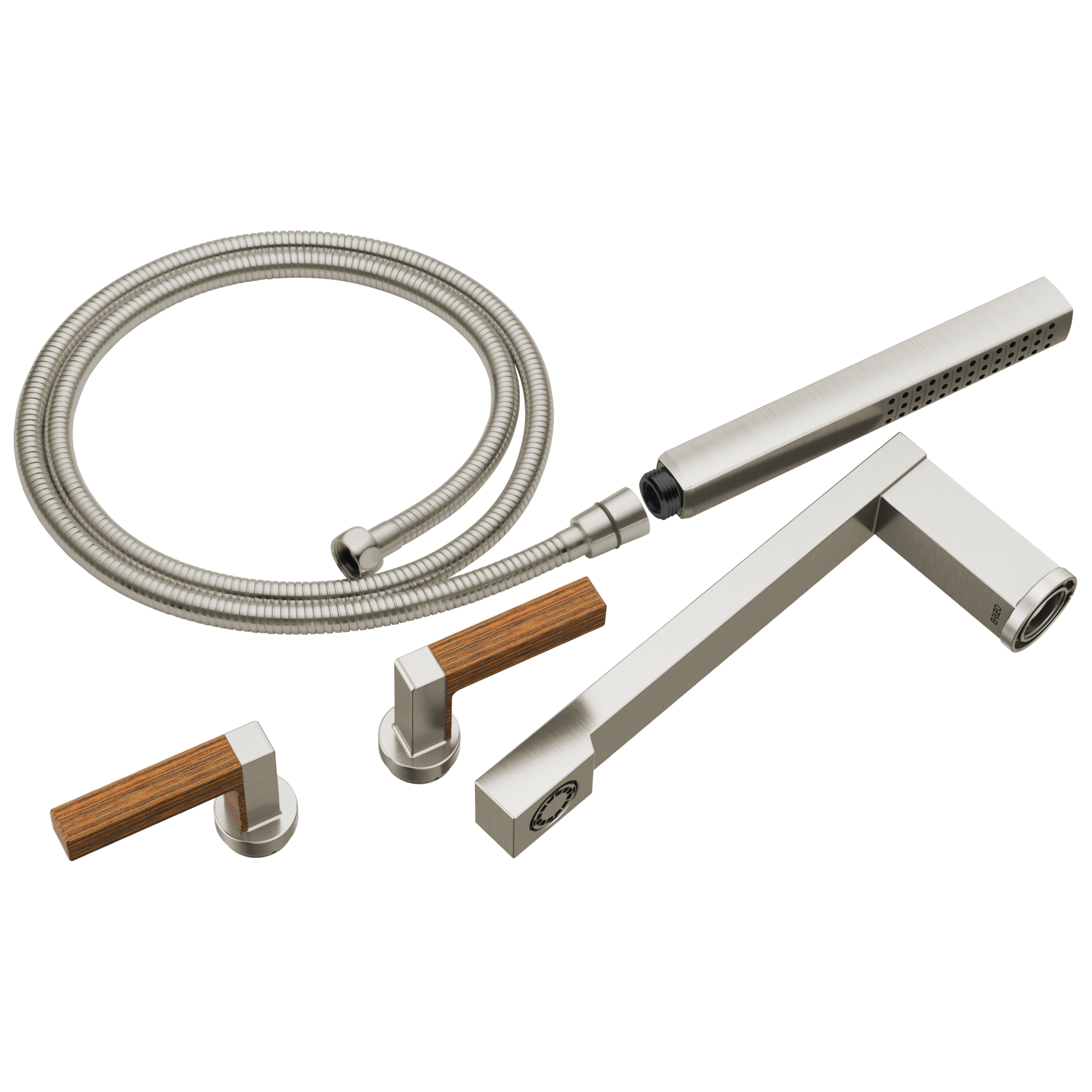 Brizo Frank Lloyd Wright® Two-Handle Tub Filler Trim Kit with Lever Handles