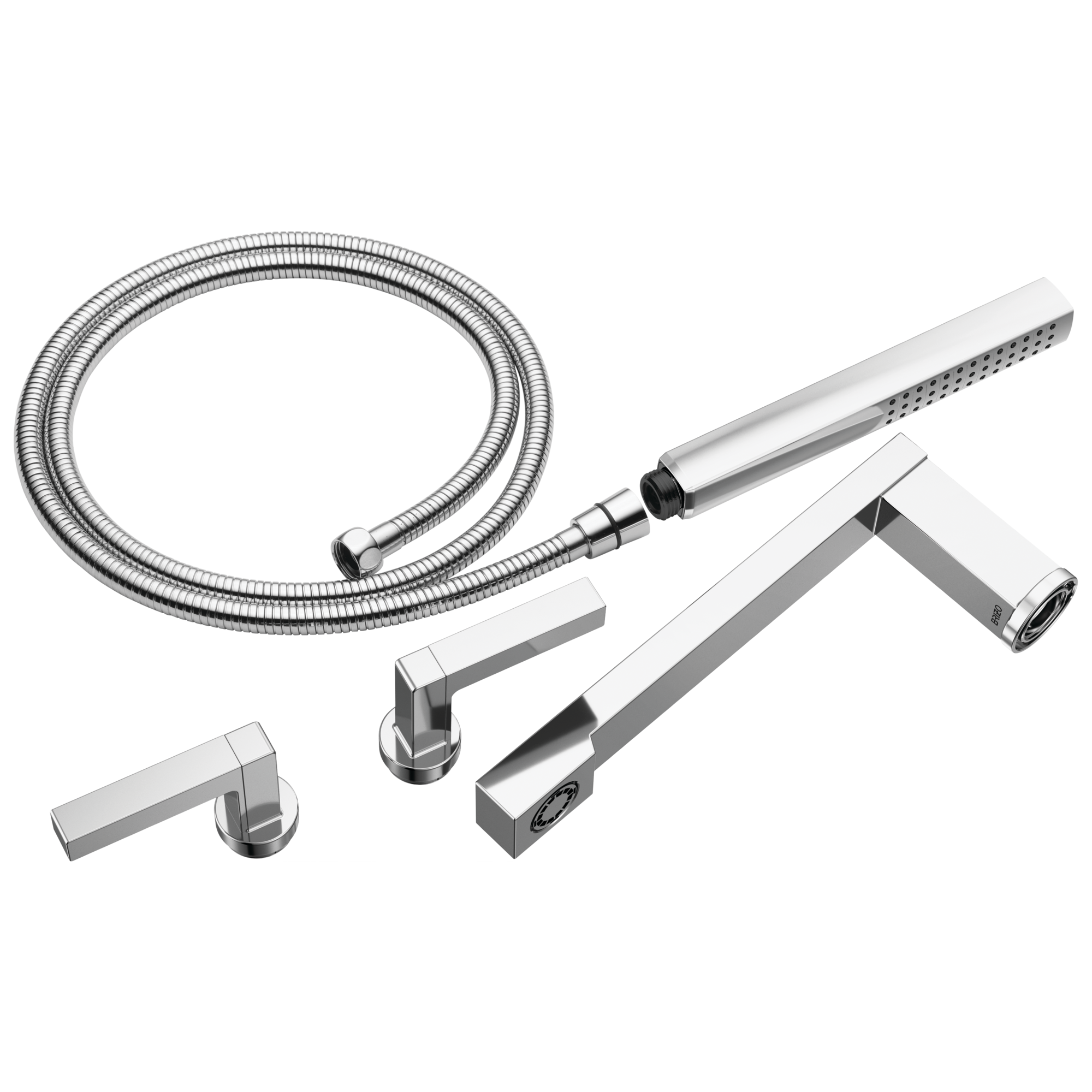 Brizo Frank Lloyd Wright® Two-Handle Tub Filler Trim Kit with Lever Handles