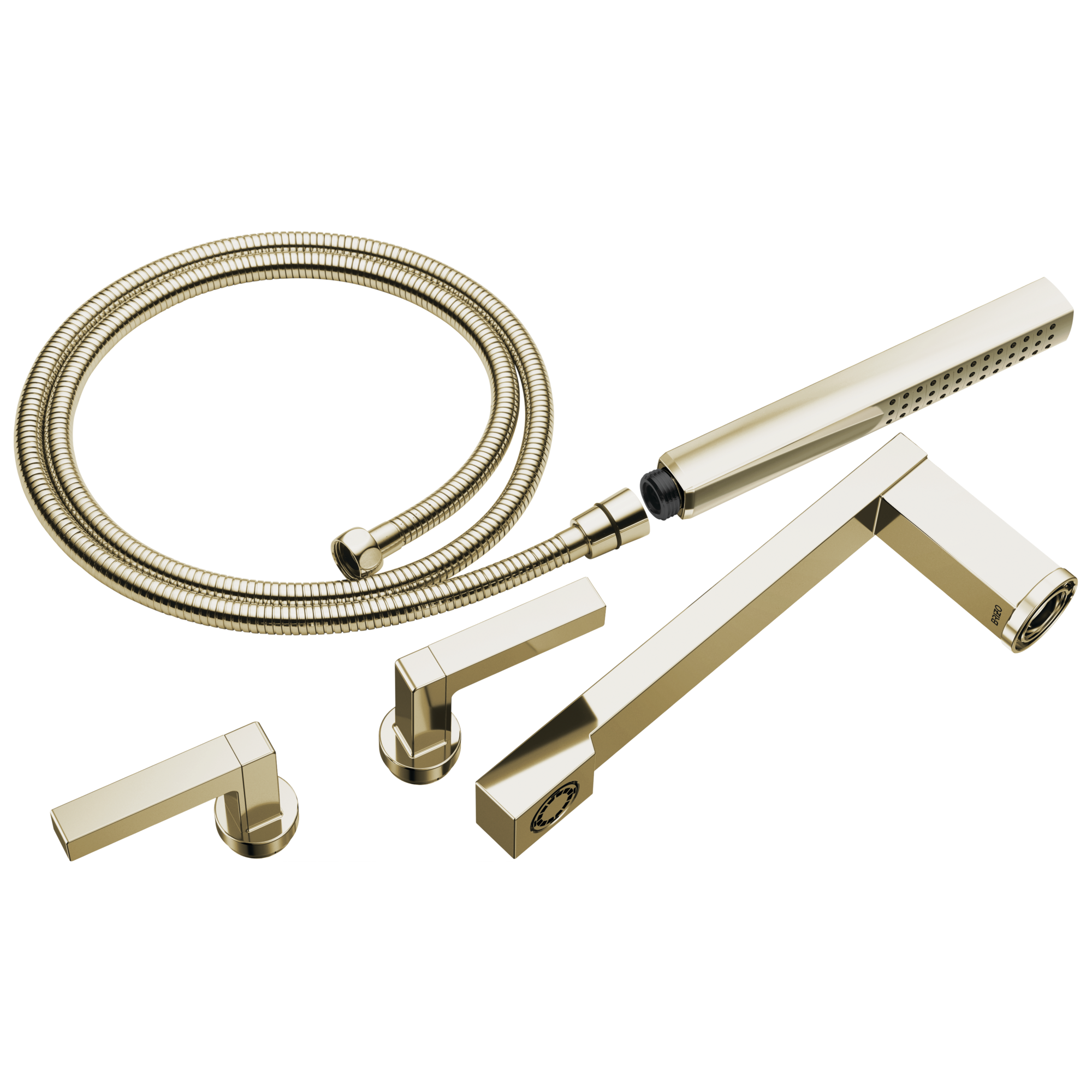 Brizo Frank Lloyd Wright® Two-Handle Tub Filler Trim Kit with Lever Handles