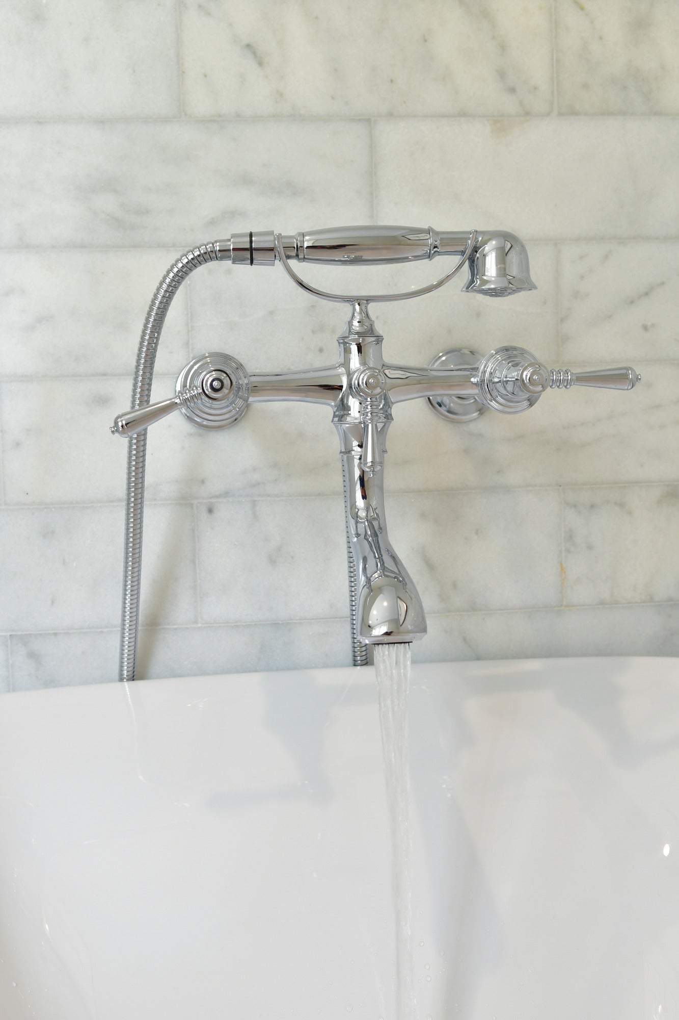 Brizo Brizo Traditional WALL MOUNT TUB FILLER UNIONS
