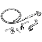 Brizo Rook® Two-Handle Tub Filler Trim Kit with Lever Handles