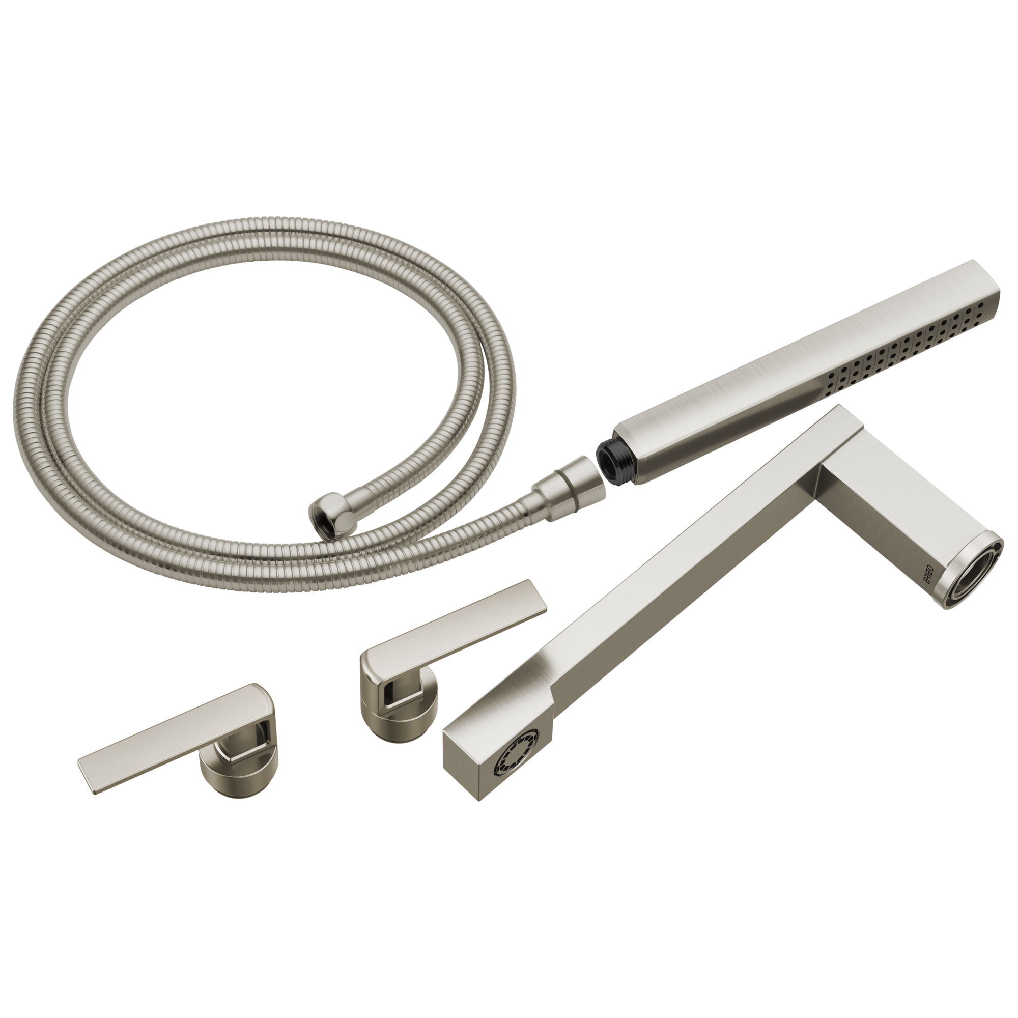 Brizo Frank Lloyd Wright® Two-Handle Tub Filler Trim Kit with Gap Lever Handles