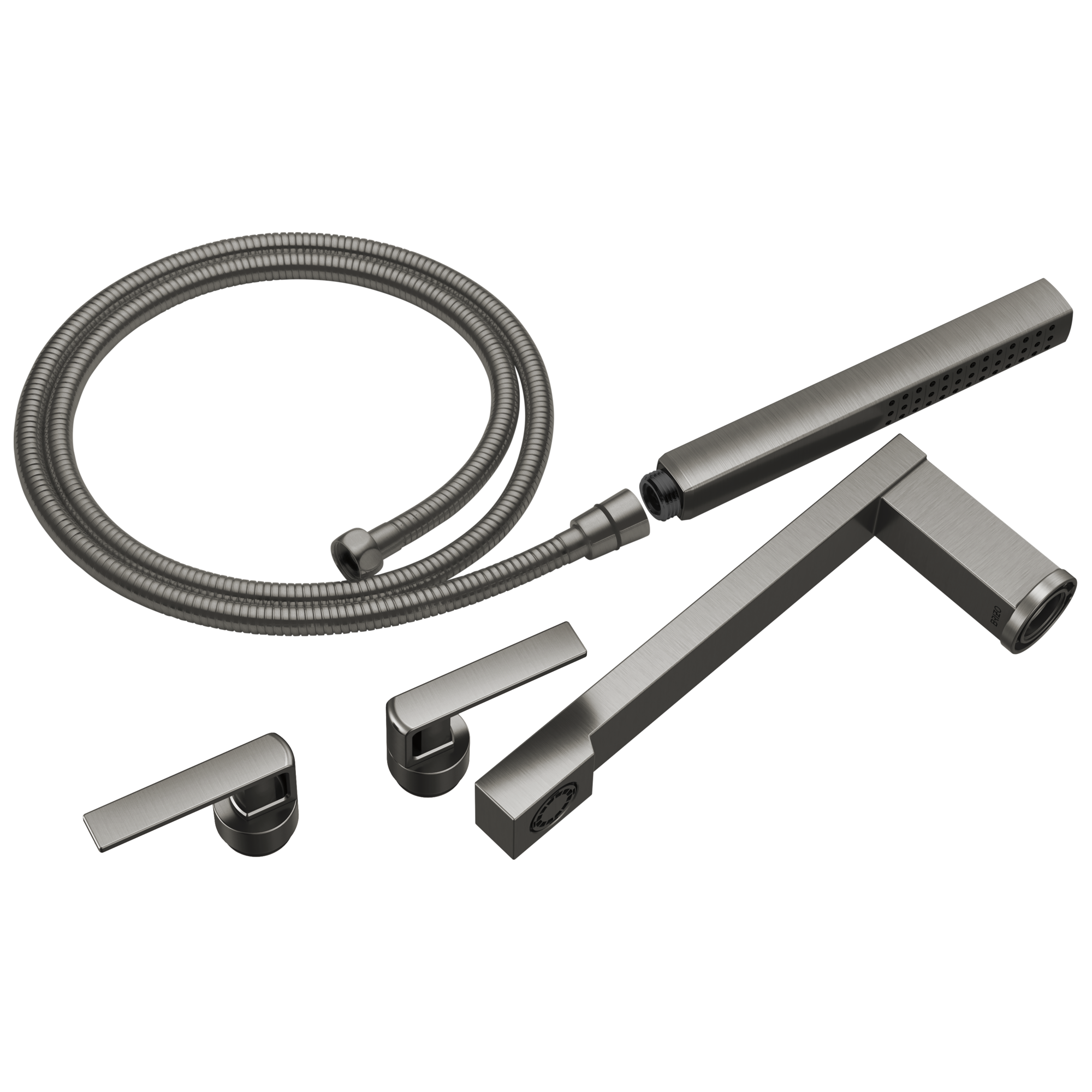 Brizo Frank Lloyd Wright® Two-Handle Tub Filler Trim Kit with Gap Lever Handles