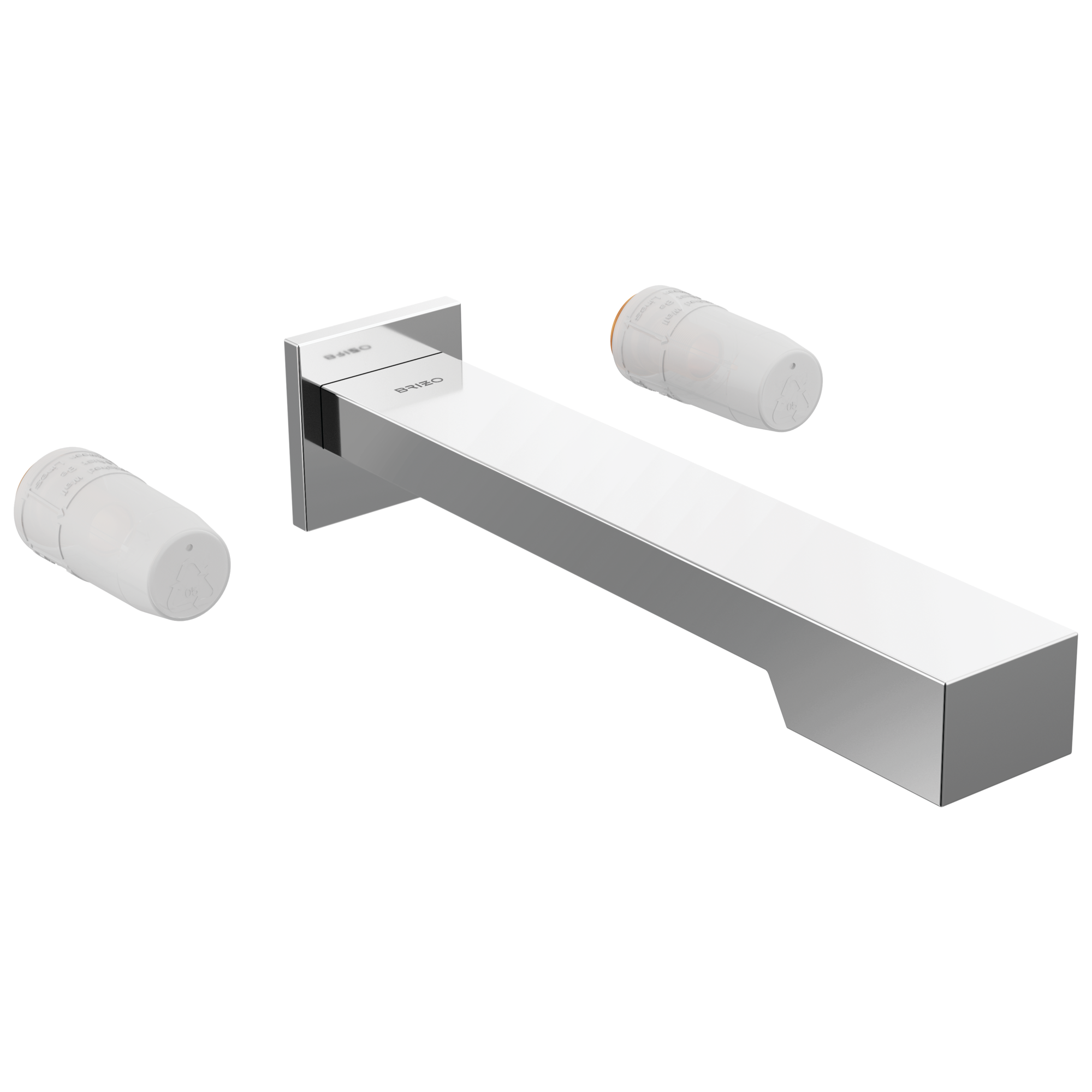 Brizo Frank Lloyd Wright® Two-Handle Wall Mount Tub Filler - Less Handles