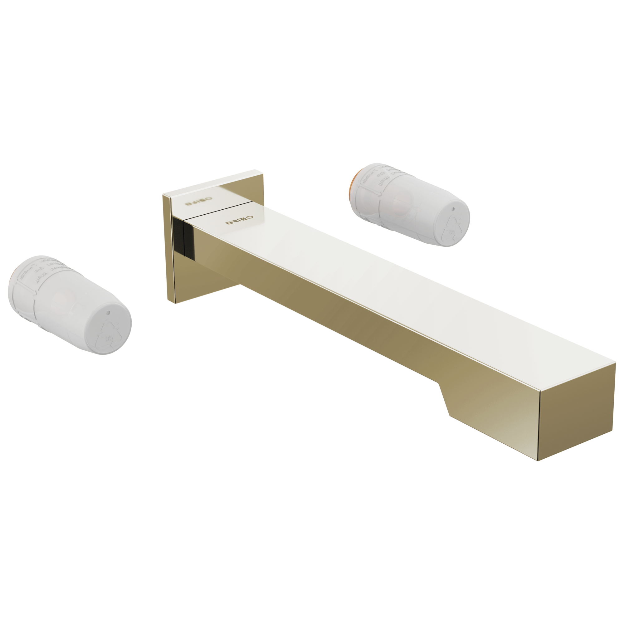 Brizo Frank Lloyd Wright® Two-Handle Wall Mount Tub Filler - Less Handles