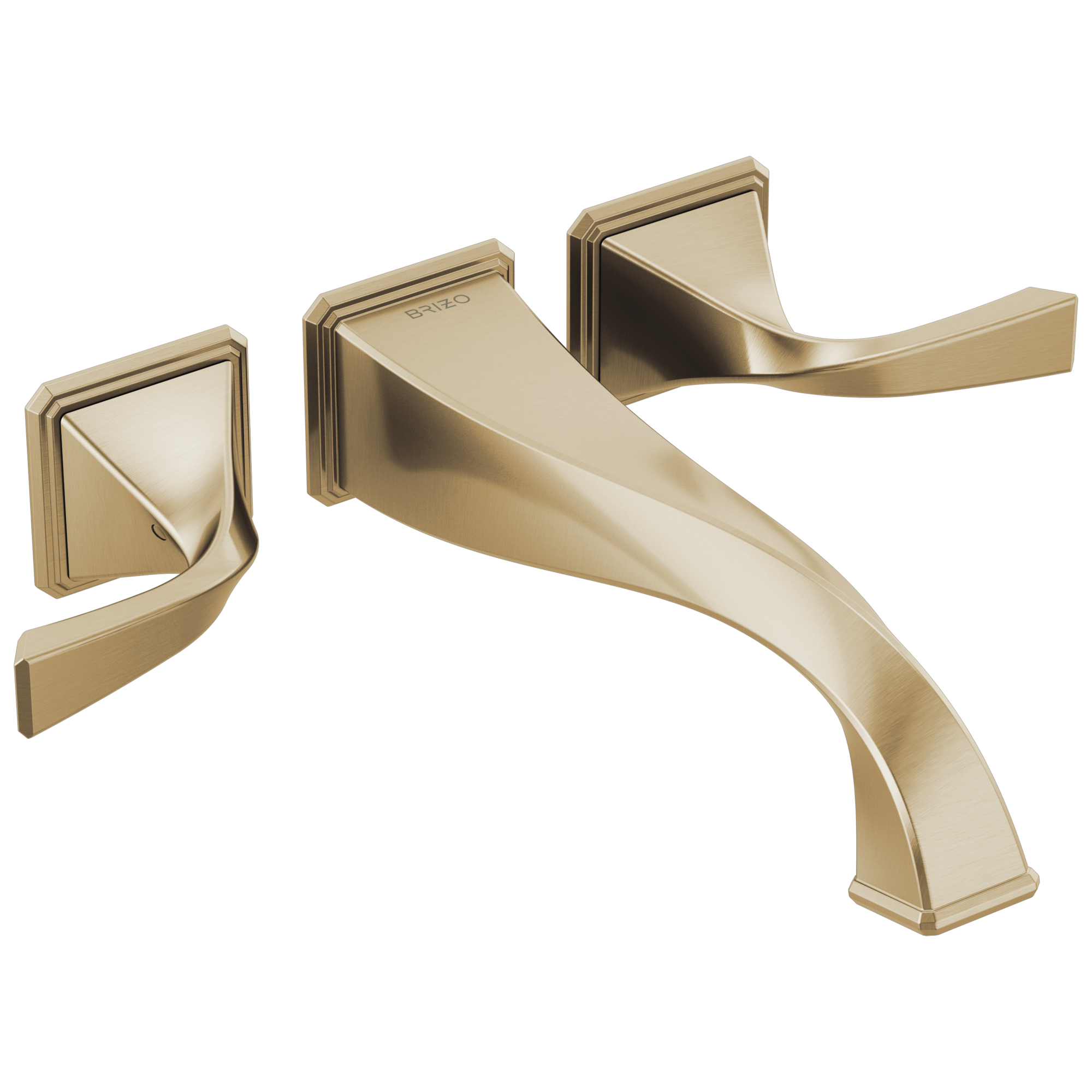 Brizo Virage® Two-Handle Wall Mount Tub Filler