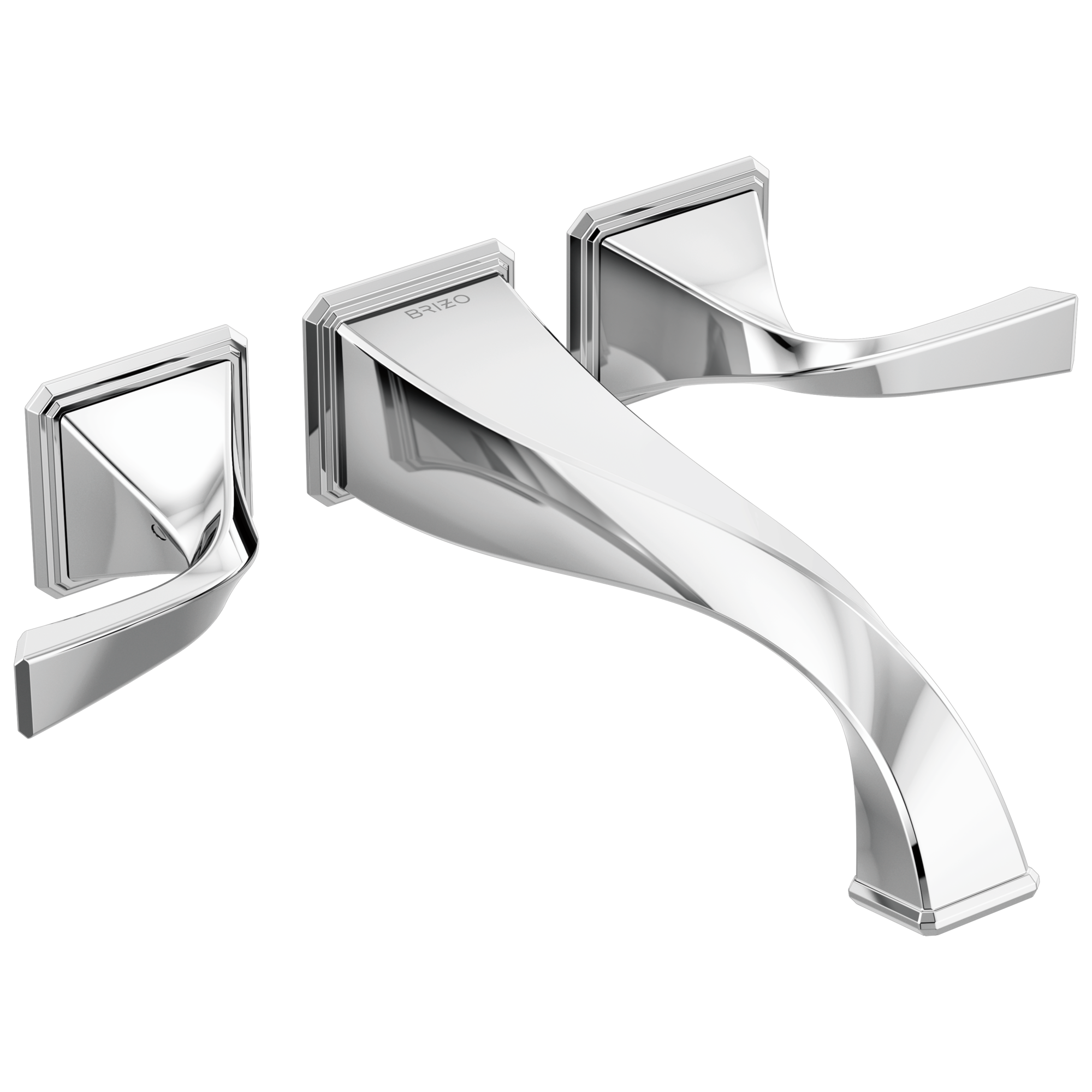 Brizo Virage® Two-Handle Wall Mount Tub Filler