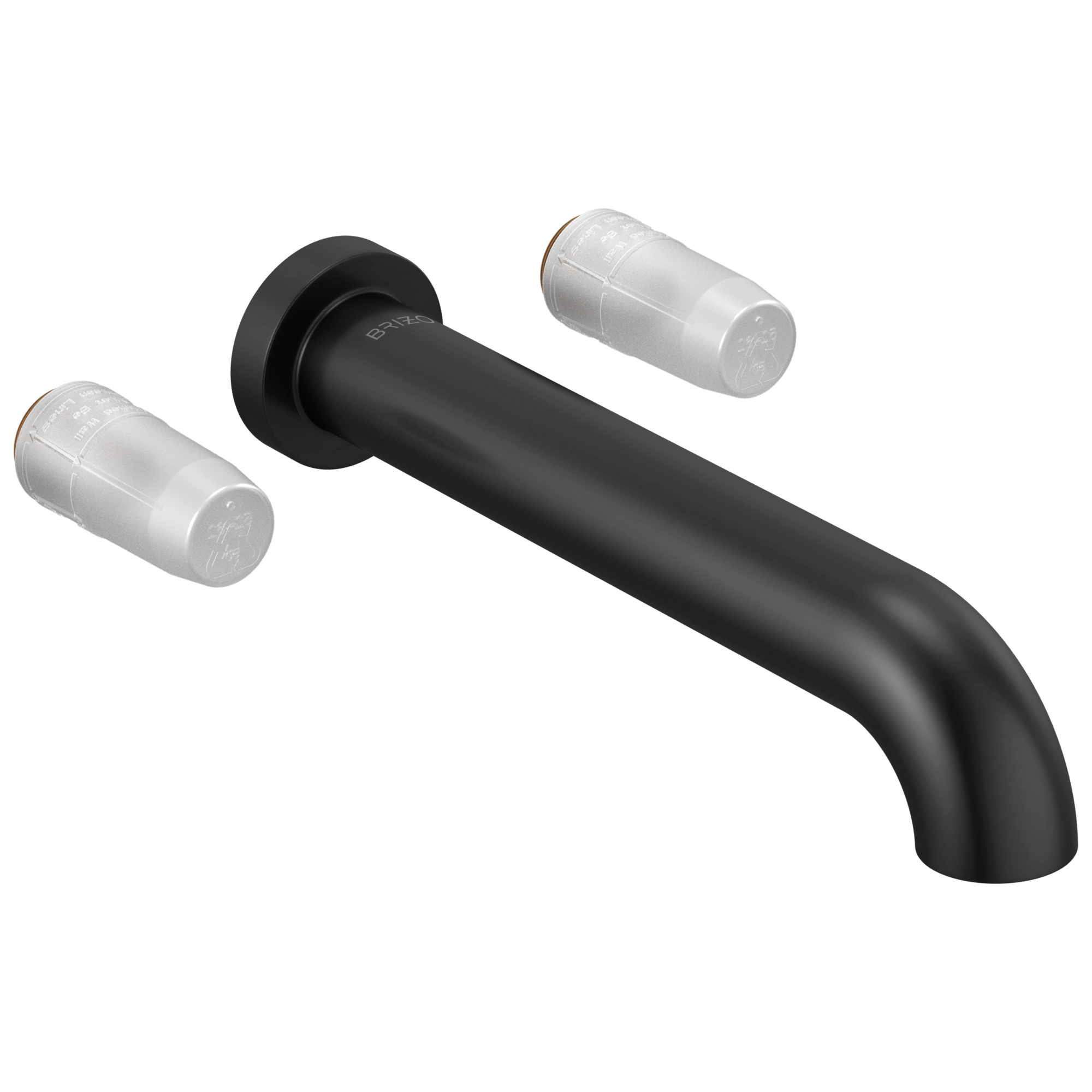 Brizo Litze® Two-Handle Wall Mount Tub Filler - Less Handles