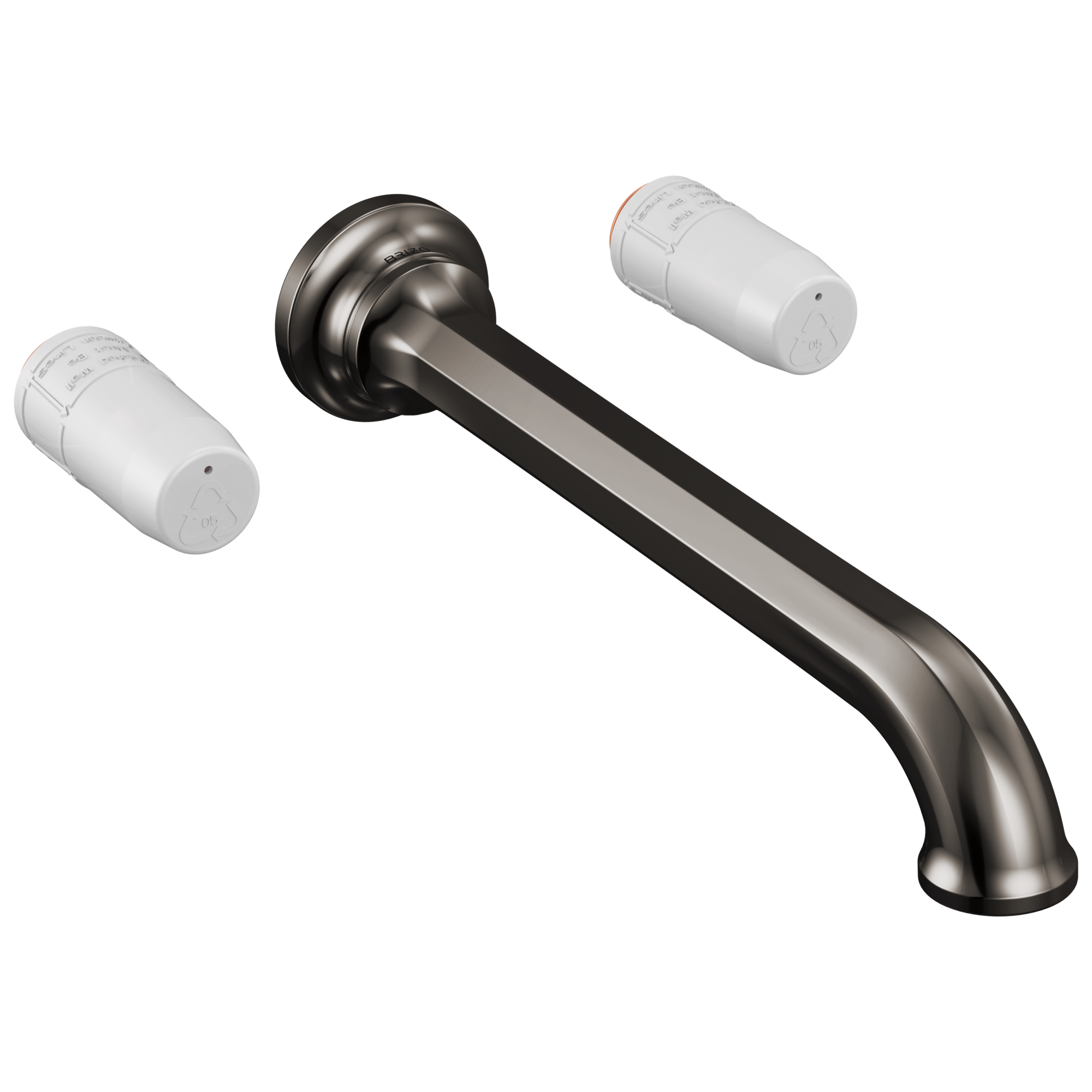 Brizo Beauclere™ Two Handle Wall Mount Tub Filler - Less Handles