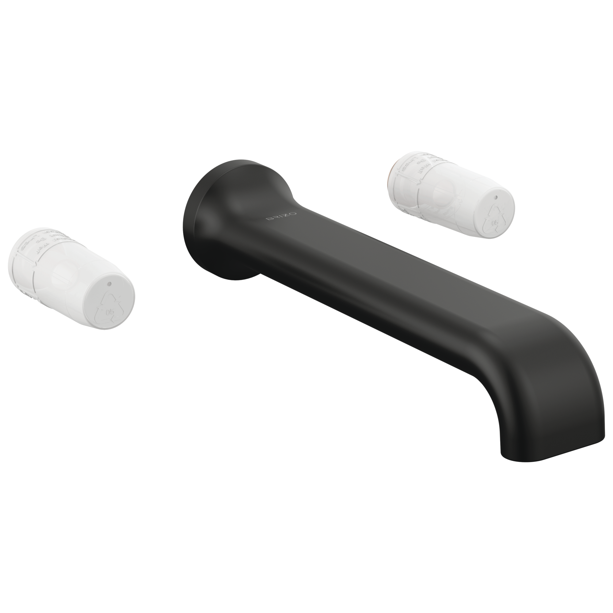 Brizo Allaria® Two-Handle Wall Mount Tub Filler - Less Handles