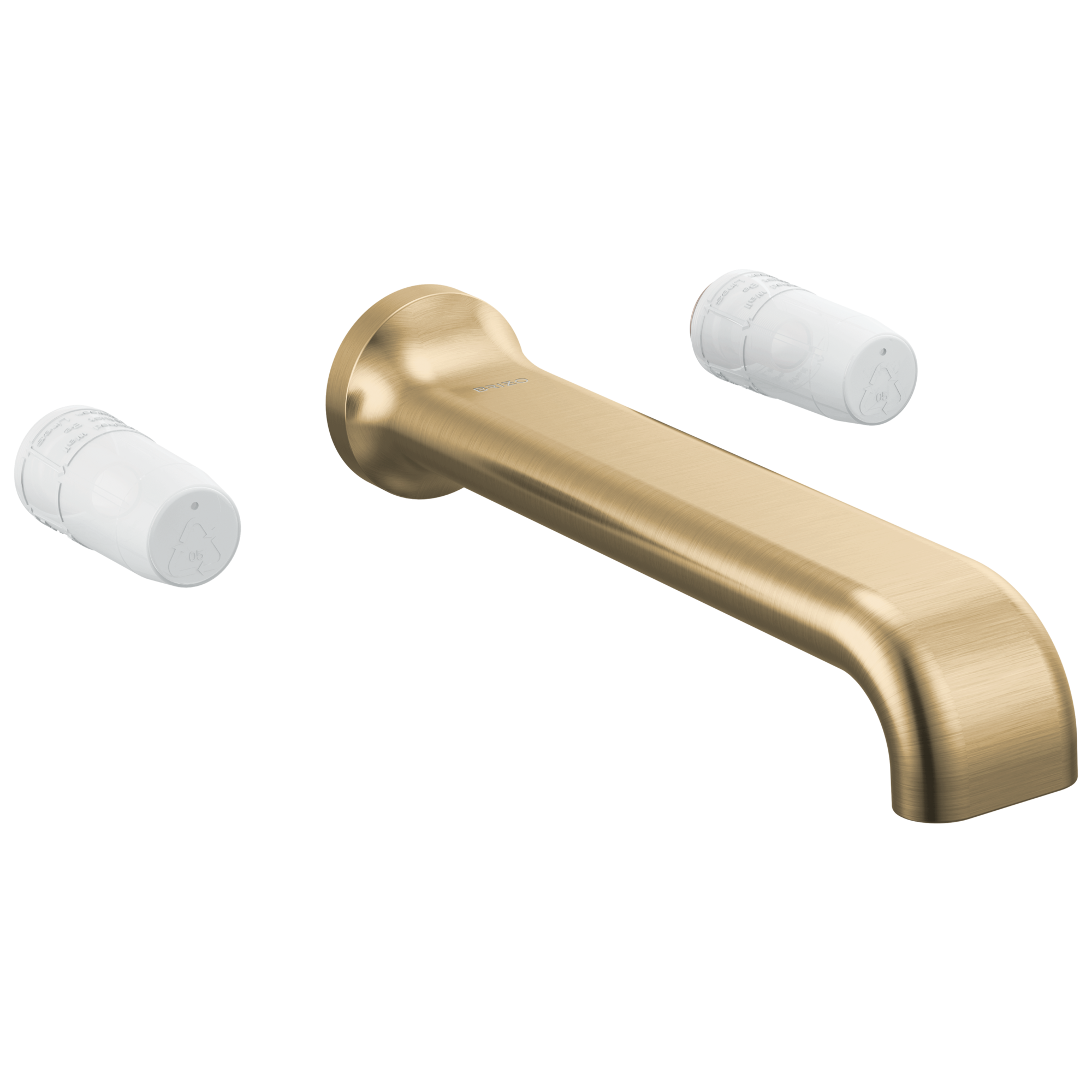 Brizo Allaria® Two-Handle Wall Mount Tub Filler - Less Handles