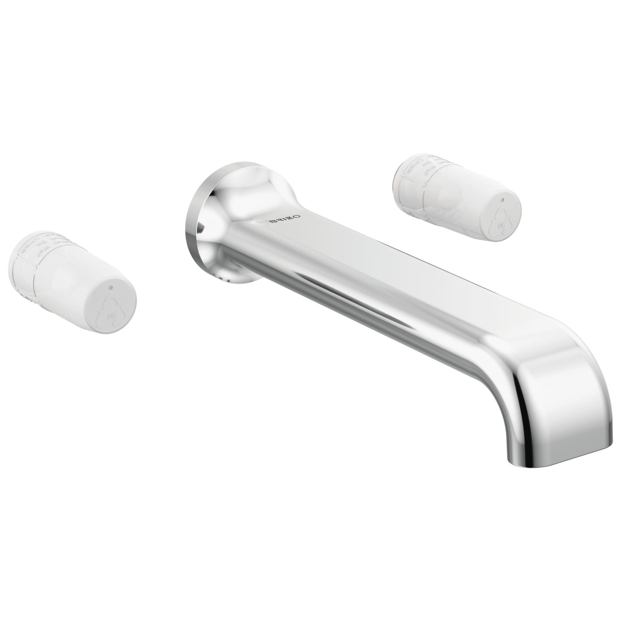 Brizo Allaria® Two-Handle Wall Mount Tub Filler - Less Handles
