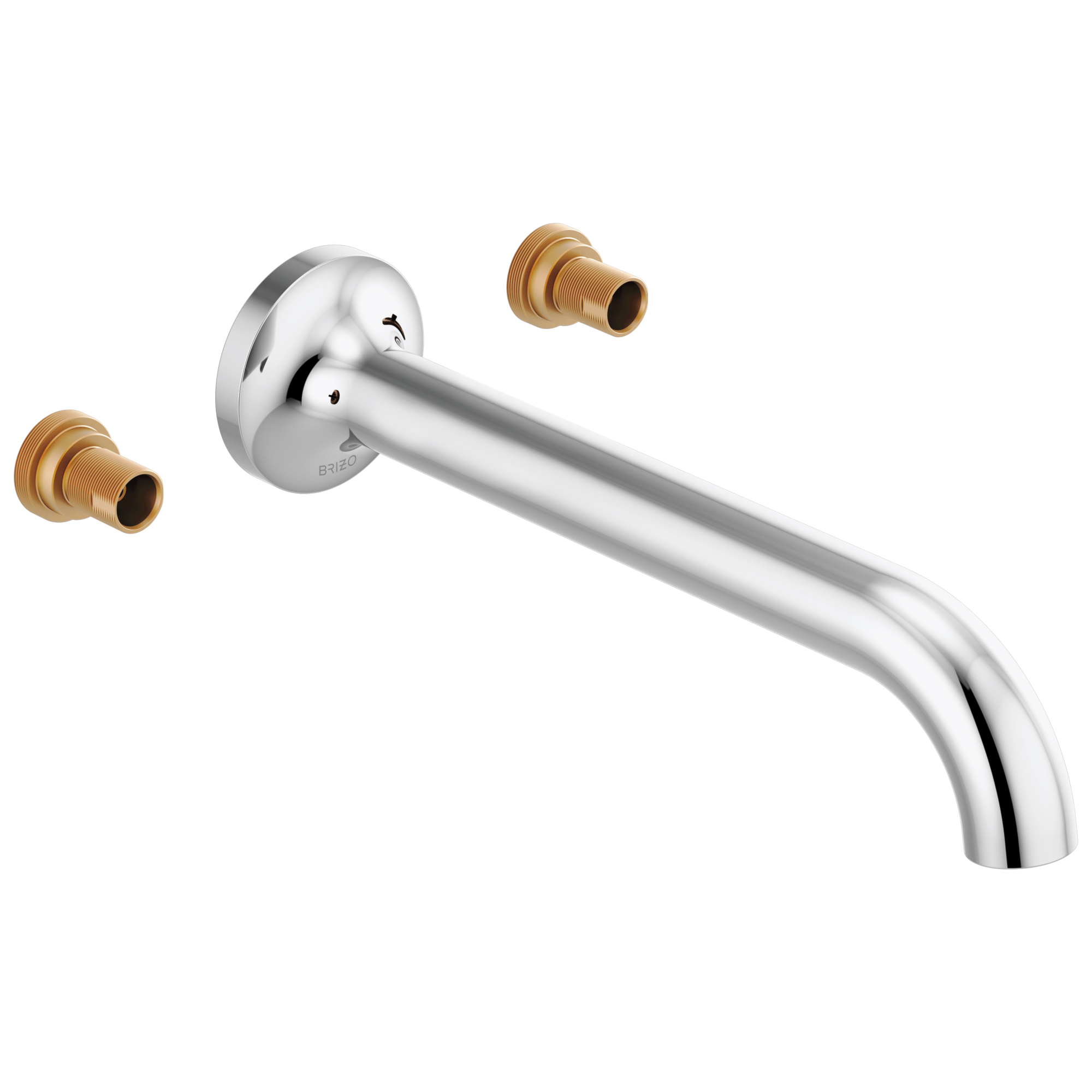 Brizo Odin® Two-Handle Wall Mount Tub Filler - Less Handles
